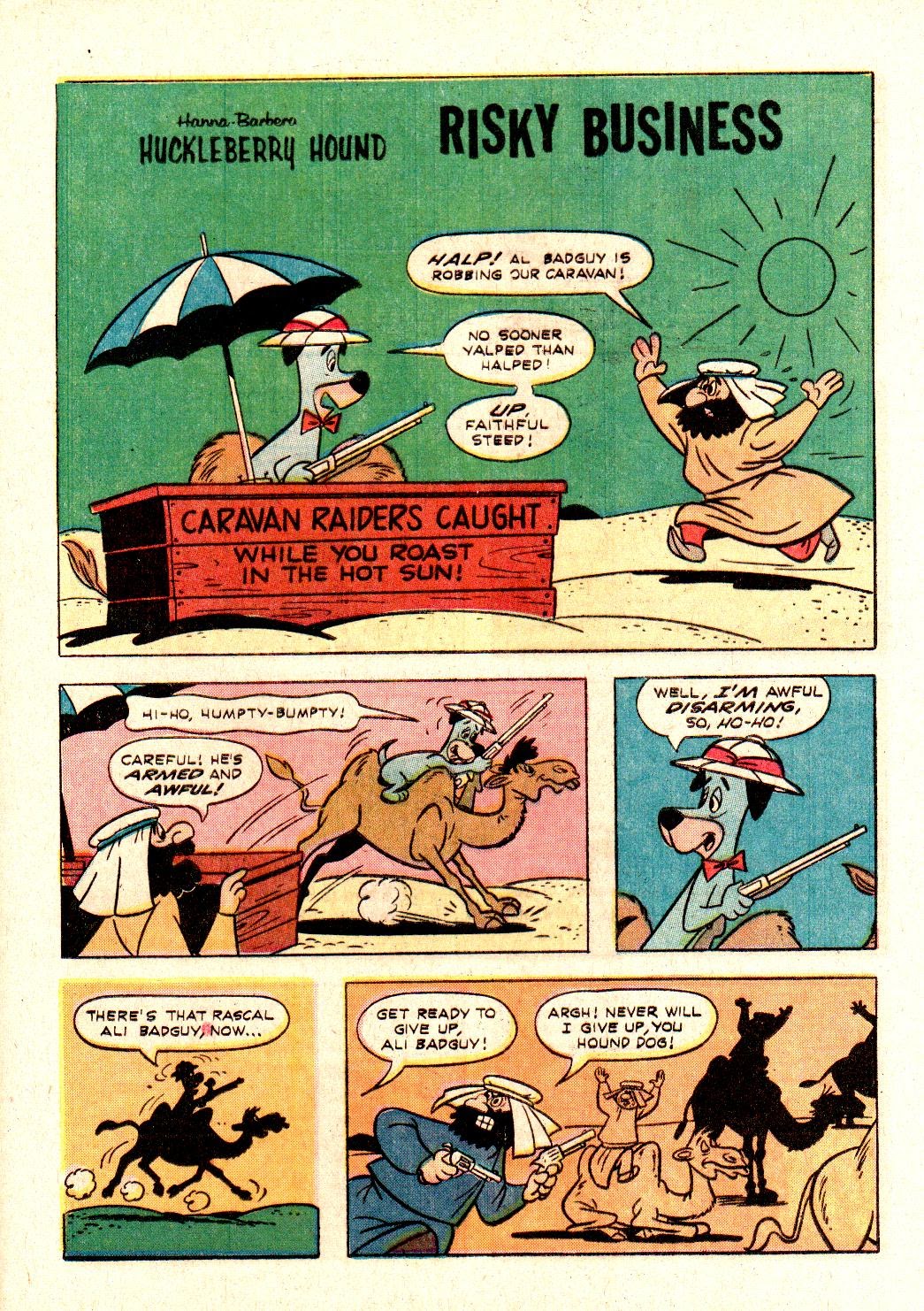 Read online Huckleberry Hound (1960) comic -  Issue #23 - 25