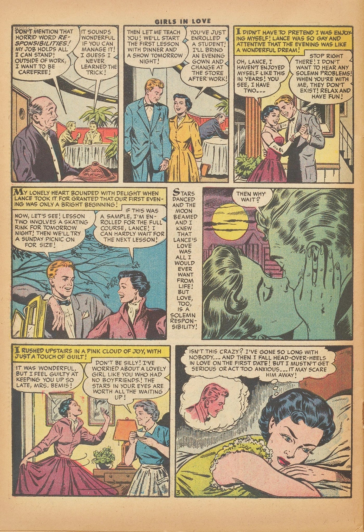 Read online Girls in Love (1955) comic -  Issue #49 - 30