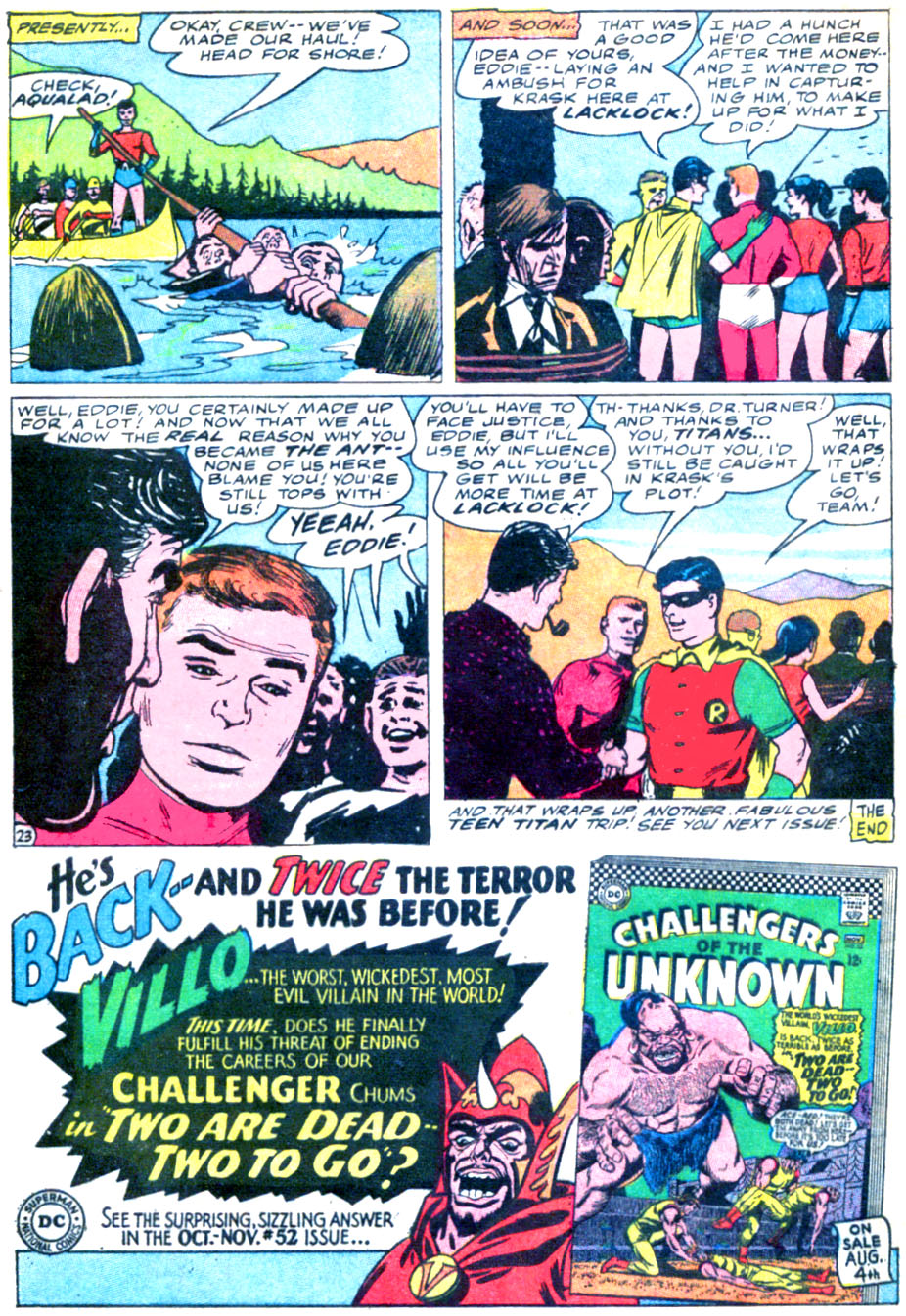 Read online Teen Titans (1966) comic -  Issue #5 - 32