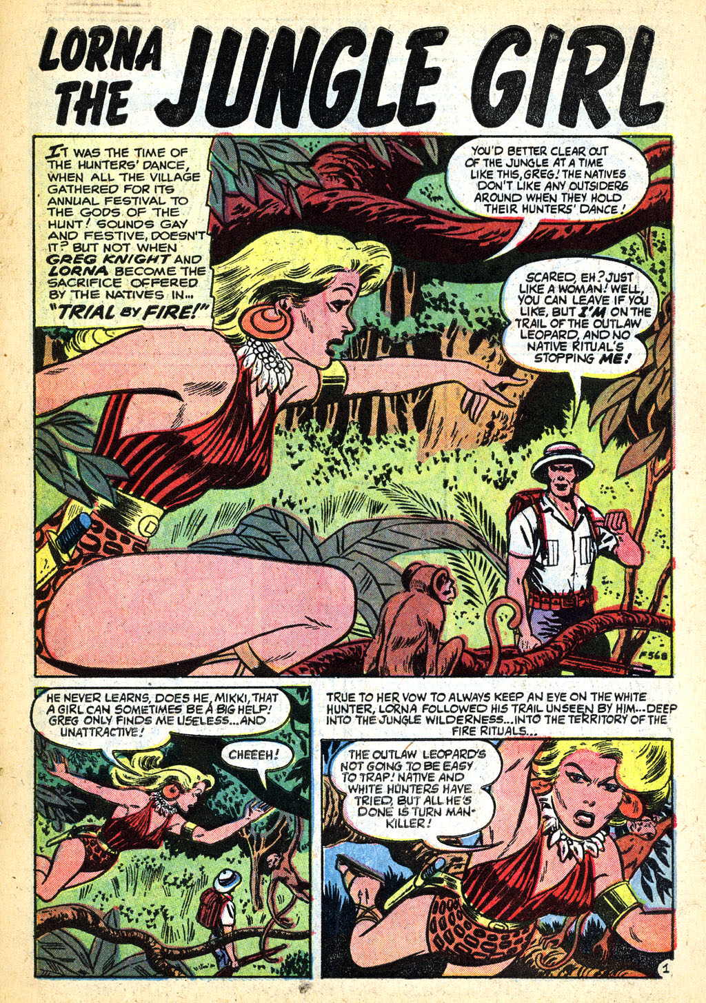 Read online Lorna, The Jungle Girl comic -  Issue #12 - 27