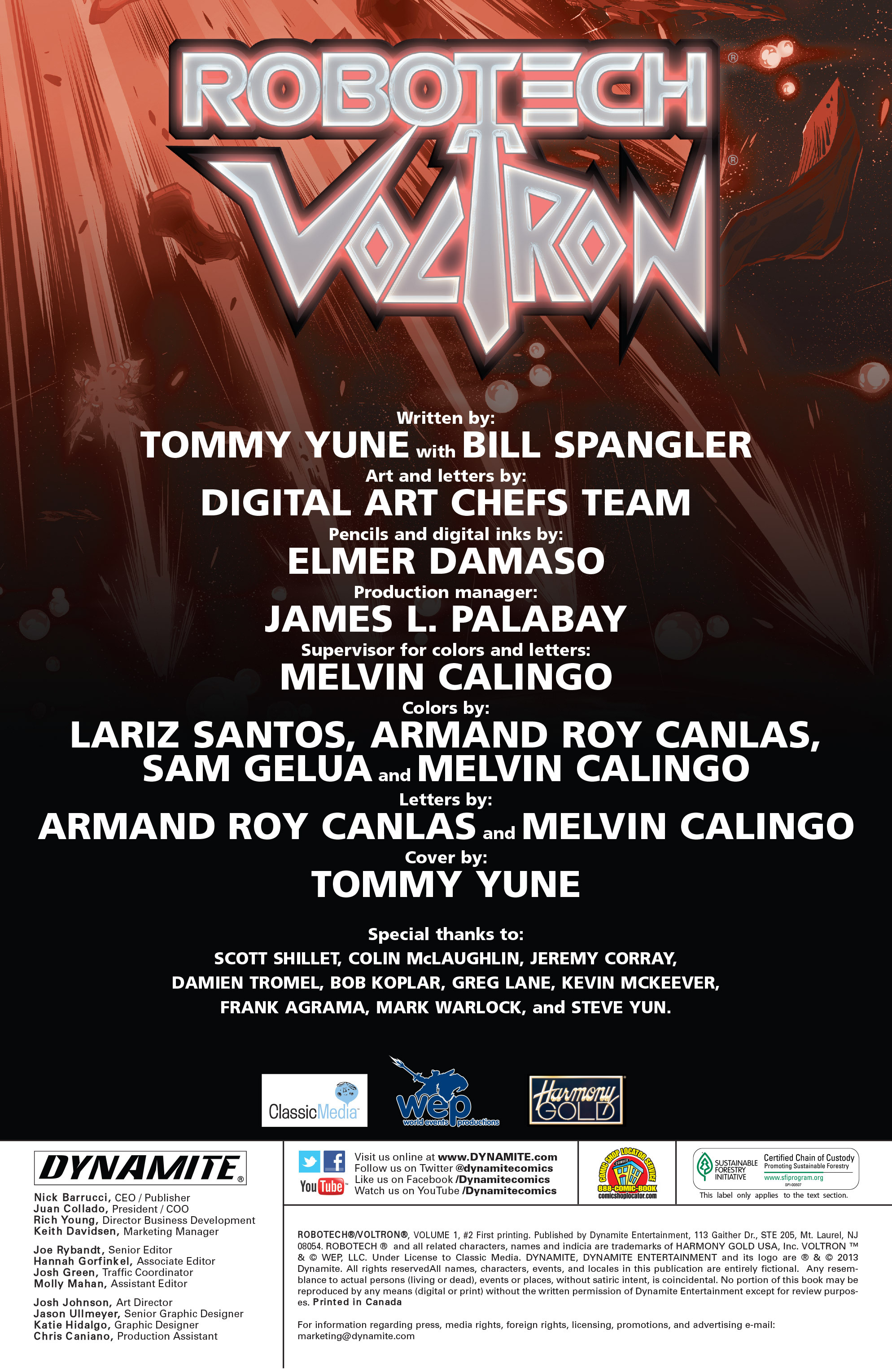 Read online Robotech/Voltron comic -  Issue #2 - 3