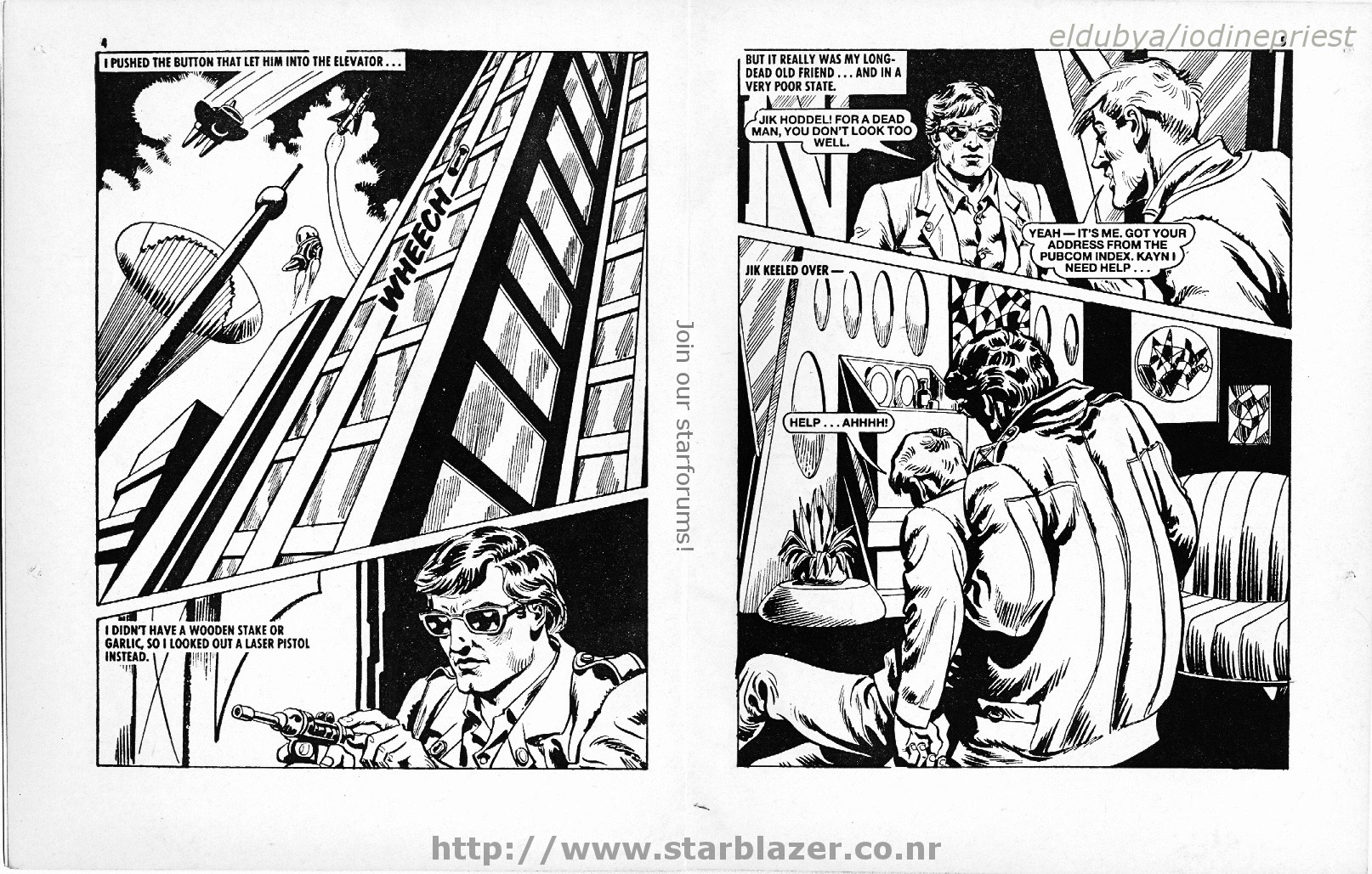 Read online Starblazer comic -  Issue #211 - 4
