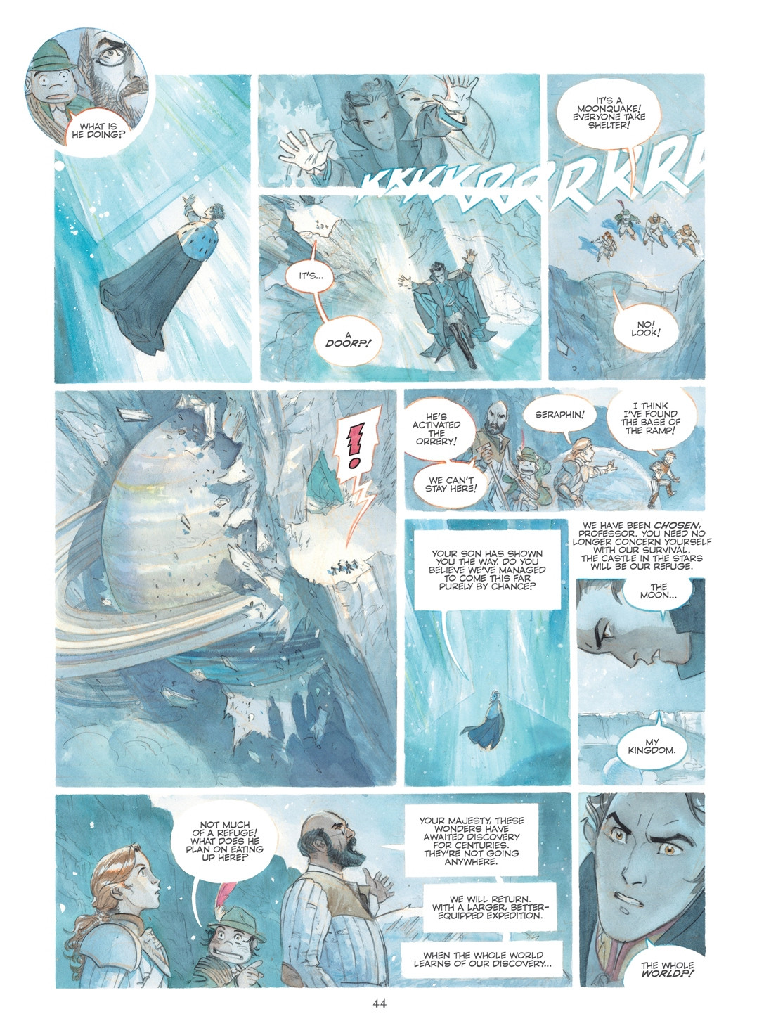 Read online Castle In the Stars: The Space Race of 1869 comic -  Issue #Castle In the Stars TPB The Moon-King - 47