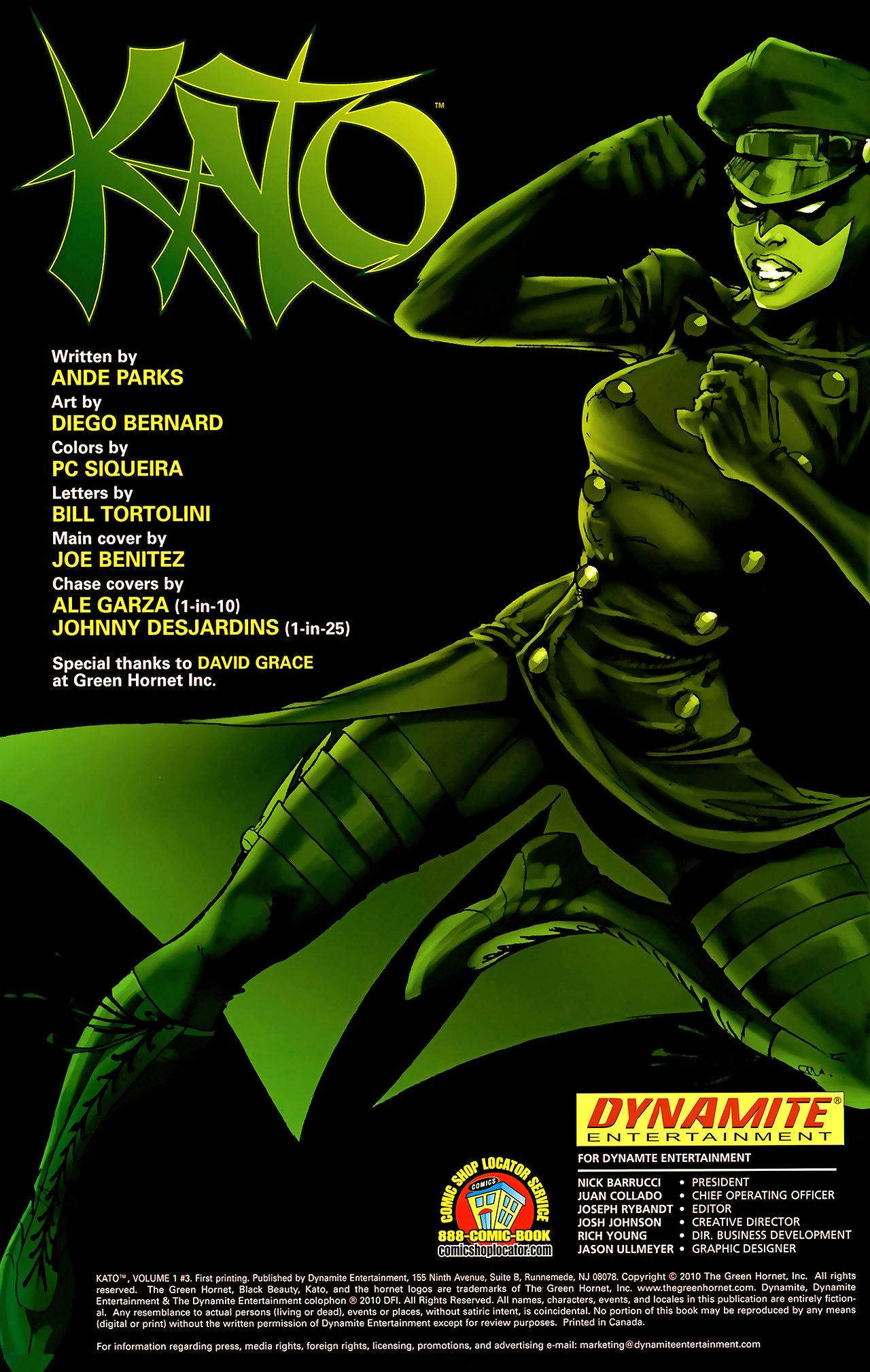 Read online Kato comic -  Issue #3 - 2