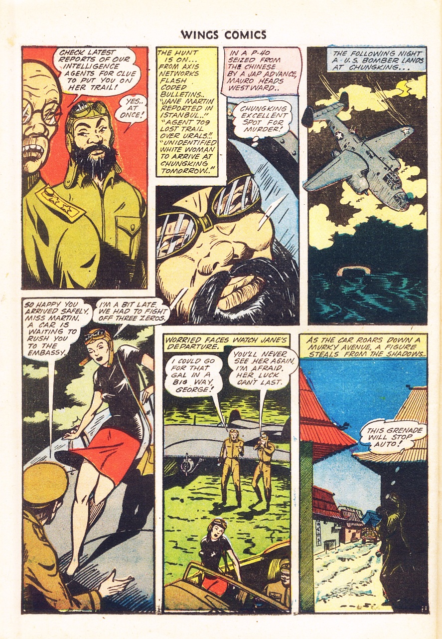 Read online Wings Comics comic -  Issue #37 - 44