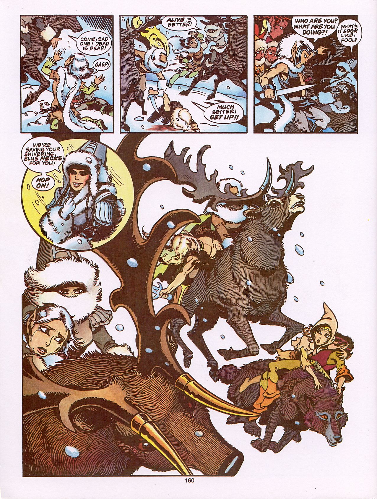 Read online ElfQuest (Starblaze Edition) comic -  Issue # TPB 3 - 159