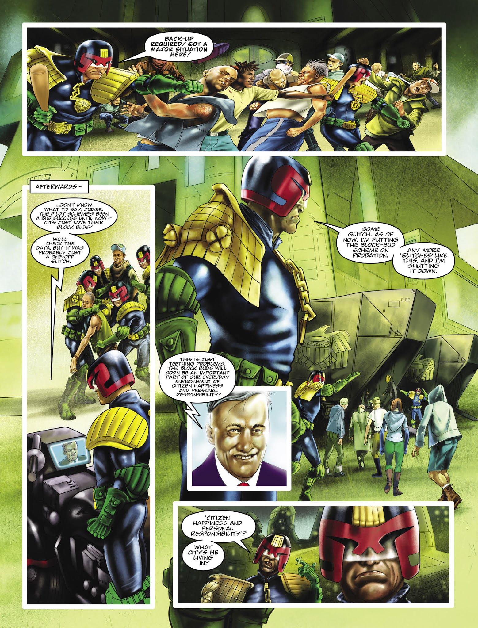 Read online 2000 AD comic -  Issue #2114 - 5