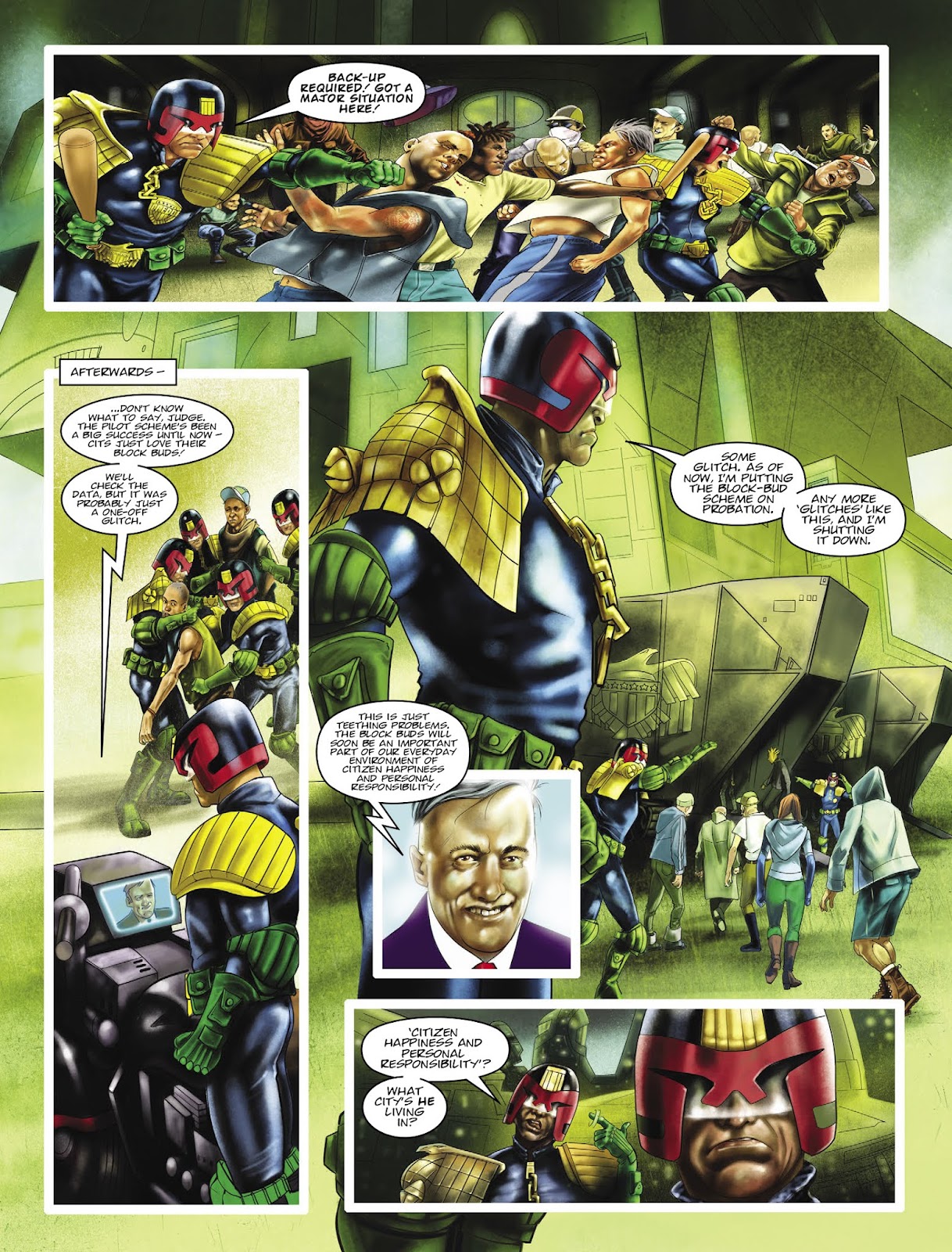 2000 AD issue 2114 - Page 5