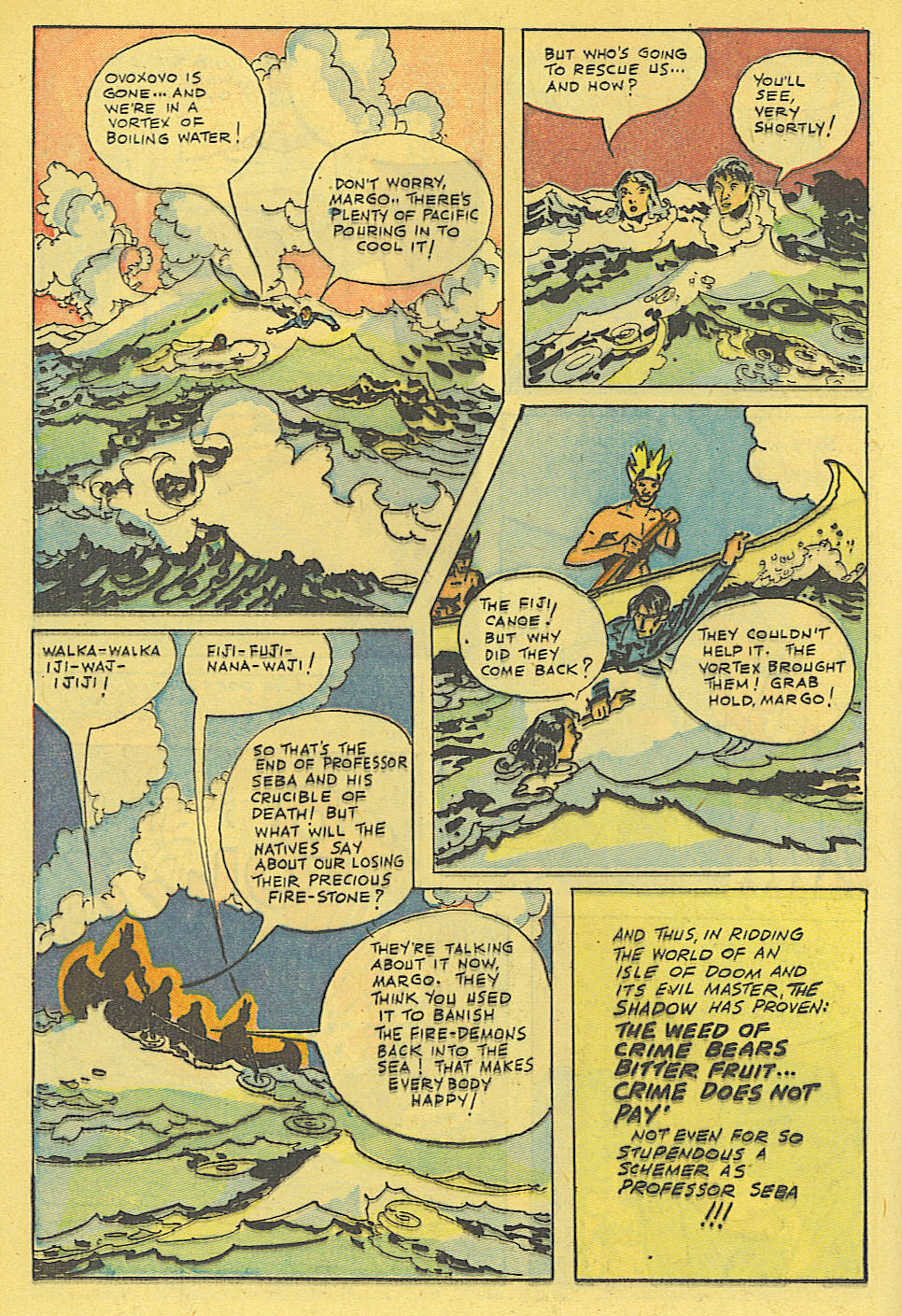 Read online Shadow Comics comic -  Issue #66 - 16