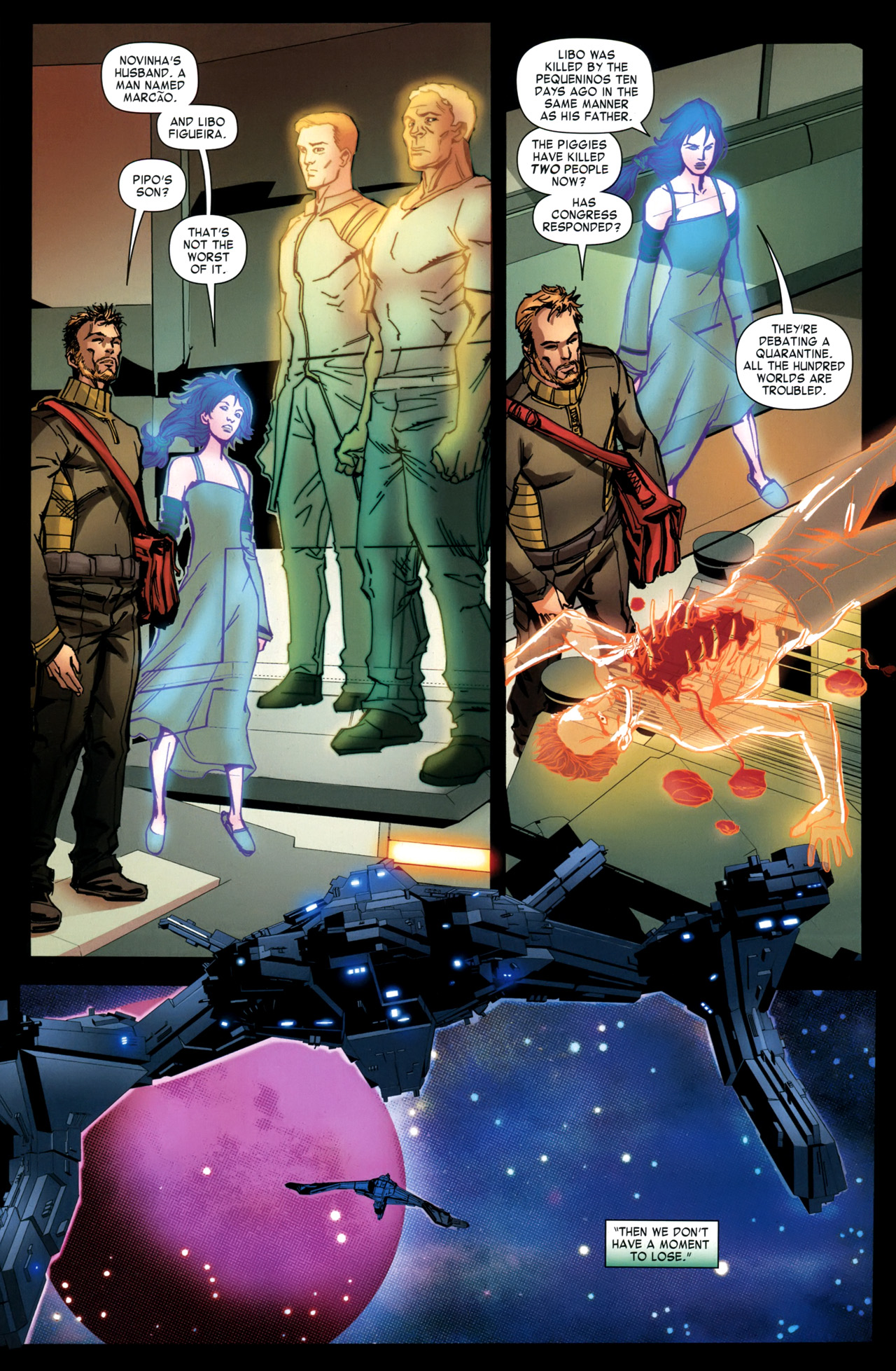 Read online Orson Scott Card's Speaker for the Dead comic -  Issue #1 - 19