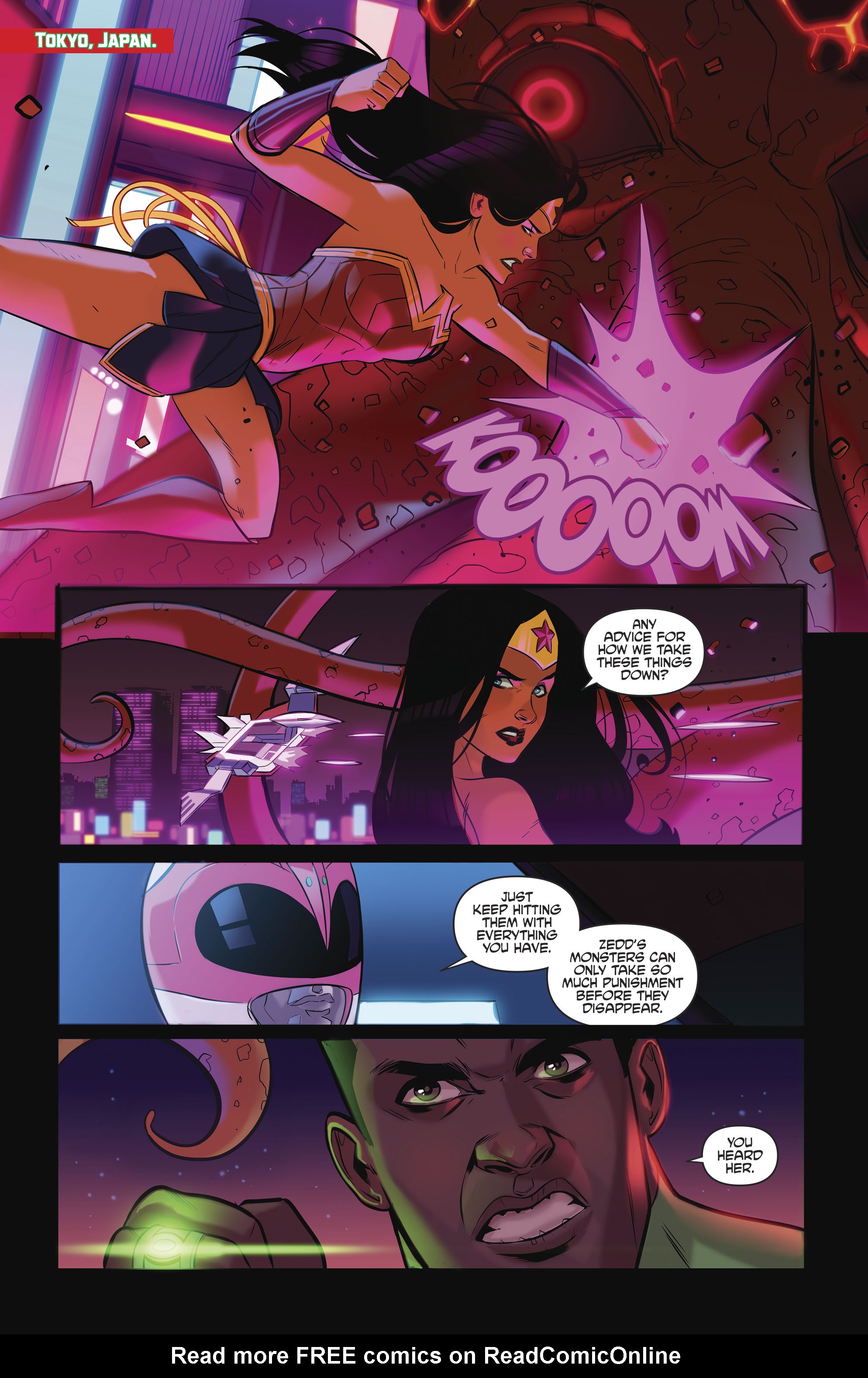 Read online Justice League/Mighty Morphin' Power Rangers comic -  Issue #3 - 8