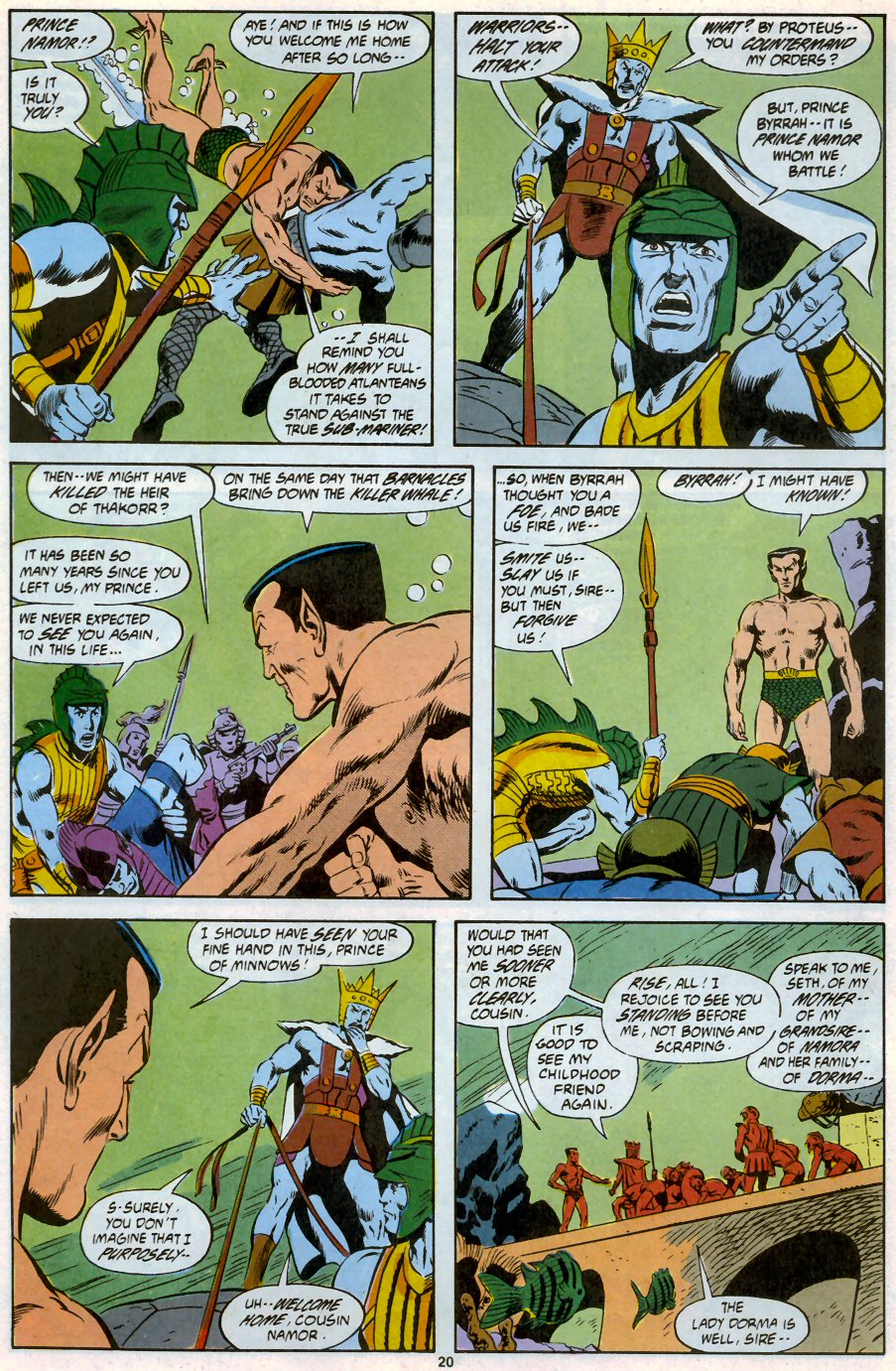 Read online Saga of the Sub-Mariner comic -  Issue #7 - 17