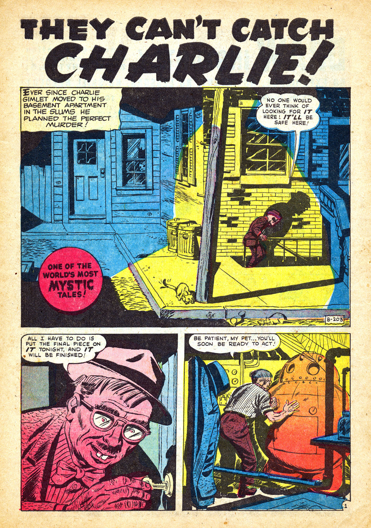 Read online Mystic (1951) comic -  Issue #14 - 10