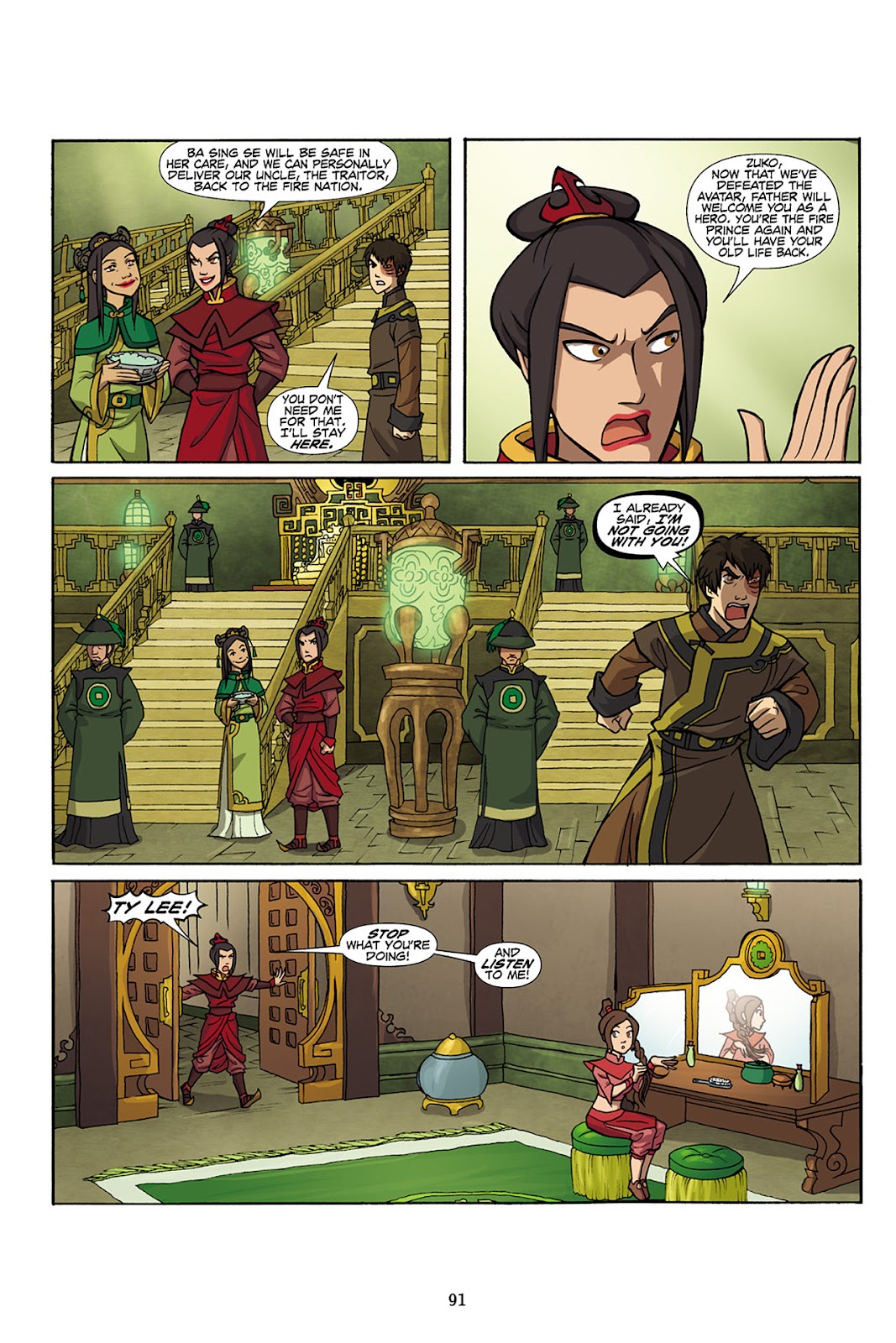 Nickelodeon Avatar: The Last Airbender - The Lost Adventures issue Full - Page 92