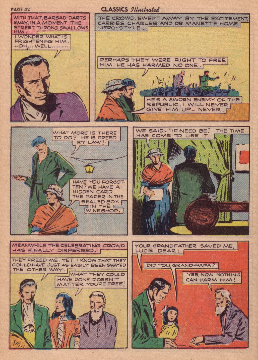 Read online Classics Illustrated comic -  Issue #6 - 44