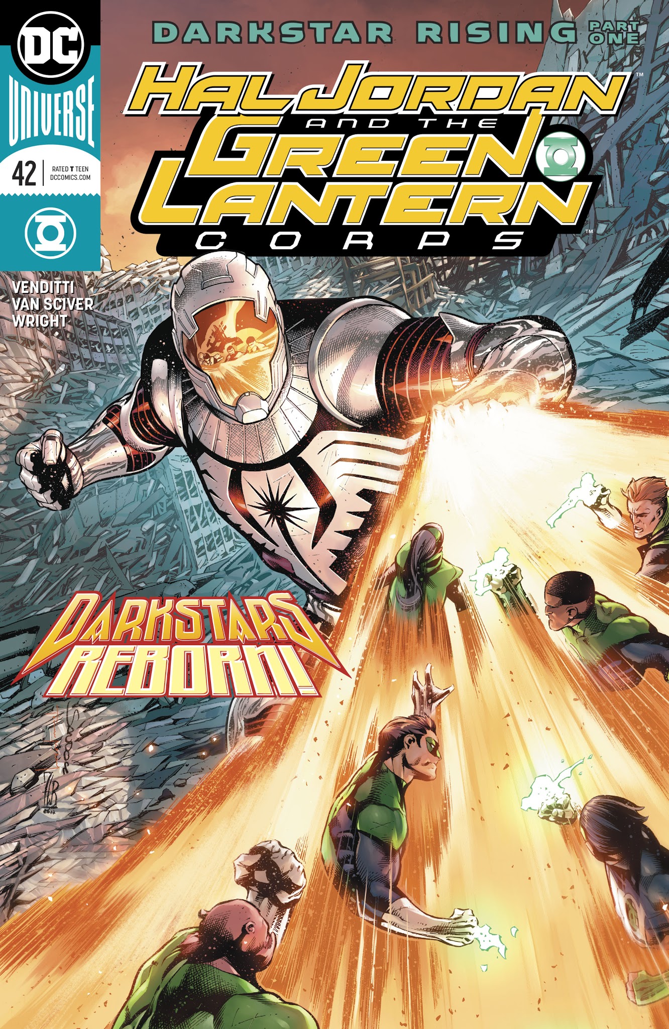 Read online Hal Jordan And The Green Lantern Corps comic -  Issue #42 - 1