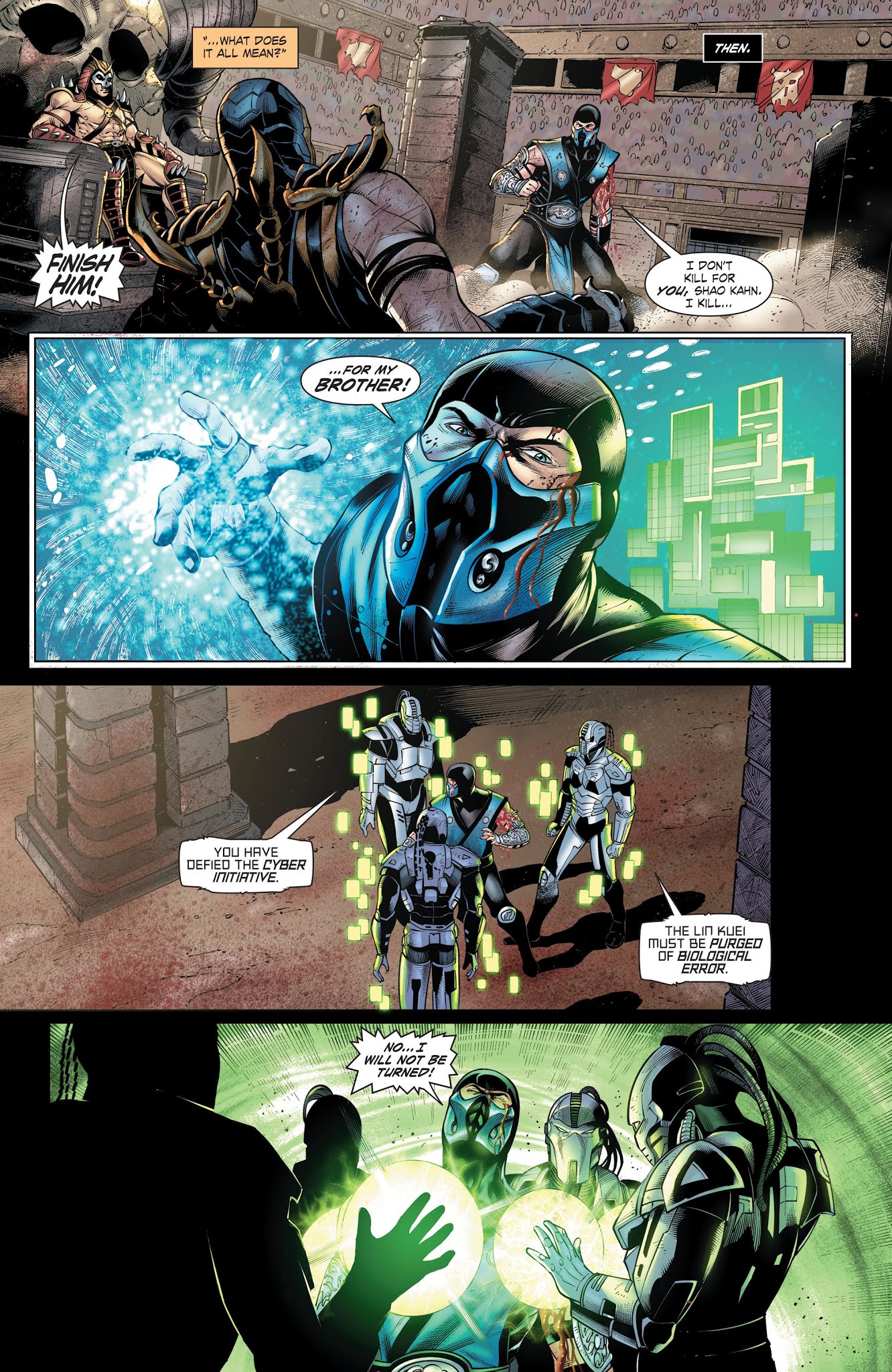 Read online Mortal Kombat X [I] comic -  Issue # _TPB 2 - 38