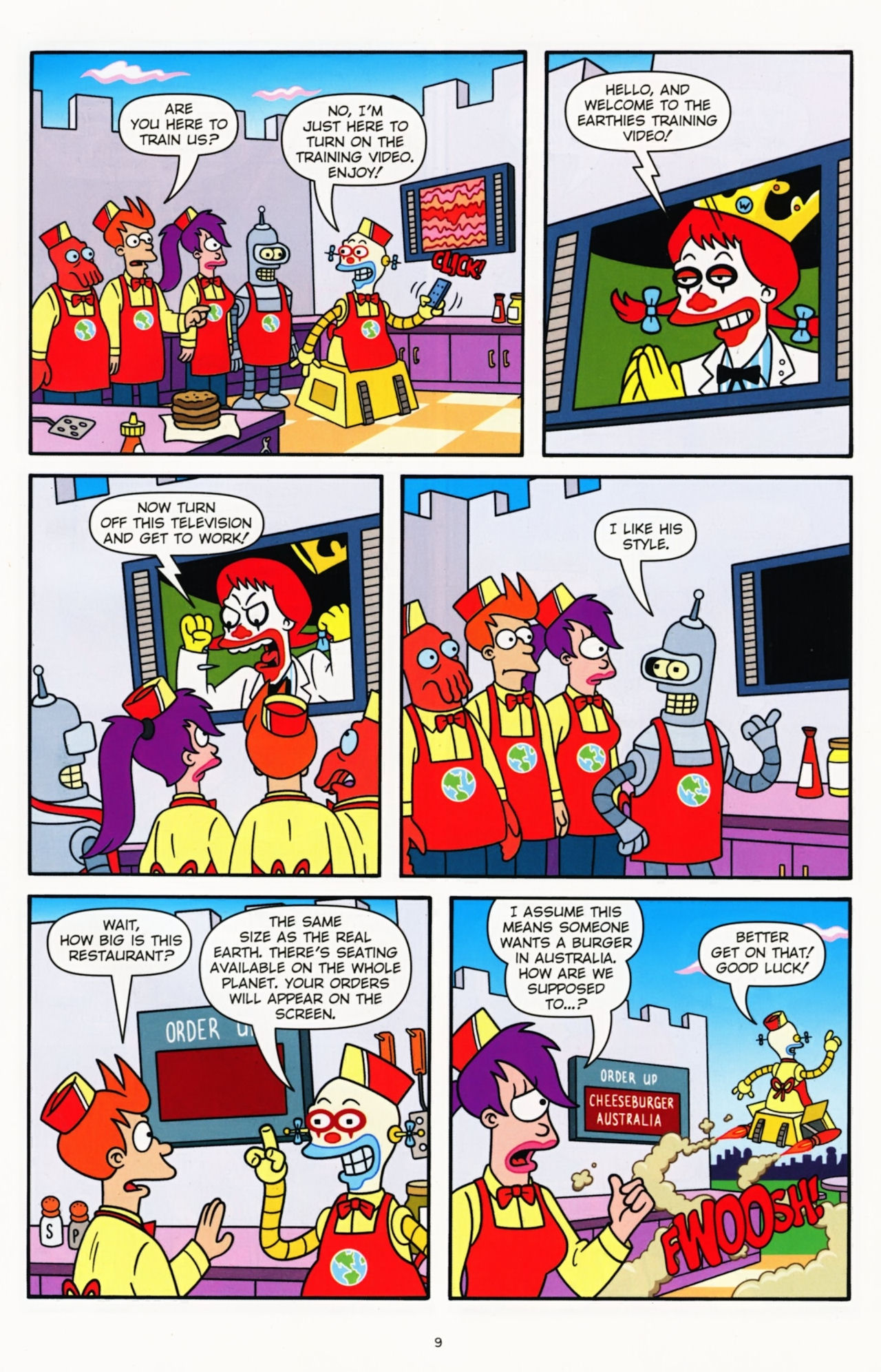 Read online Futurama Comics comic -  Issue #56 - 8