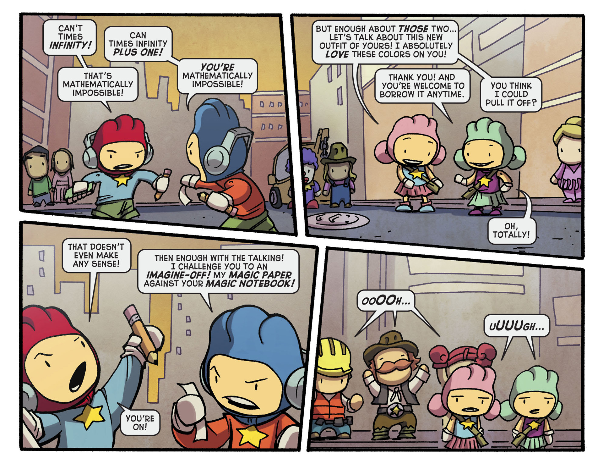 Read online Scribblenauts Unmasked: A Crisis of Imagination comic -  Issue #1 - 15