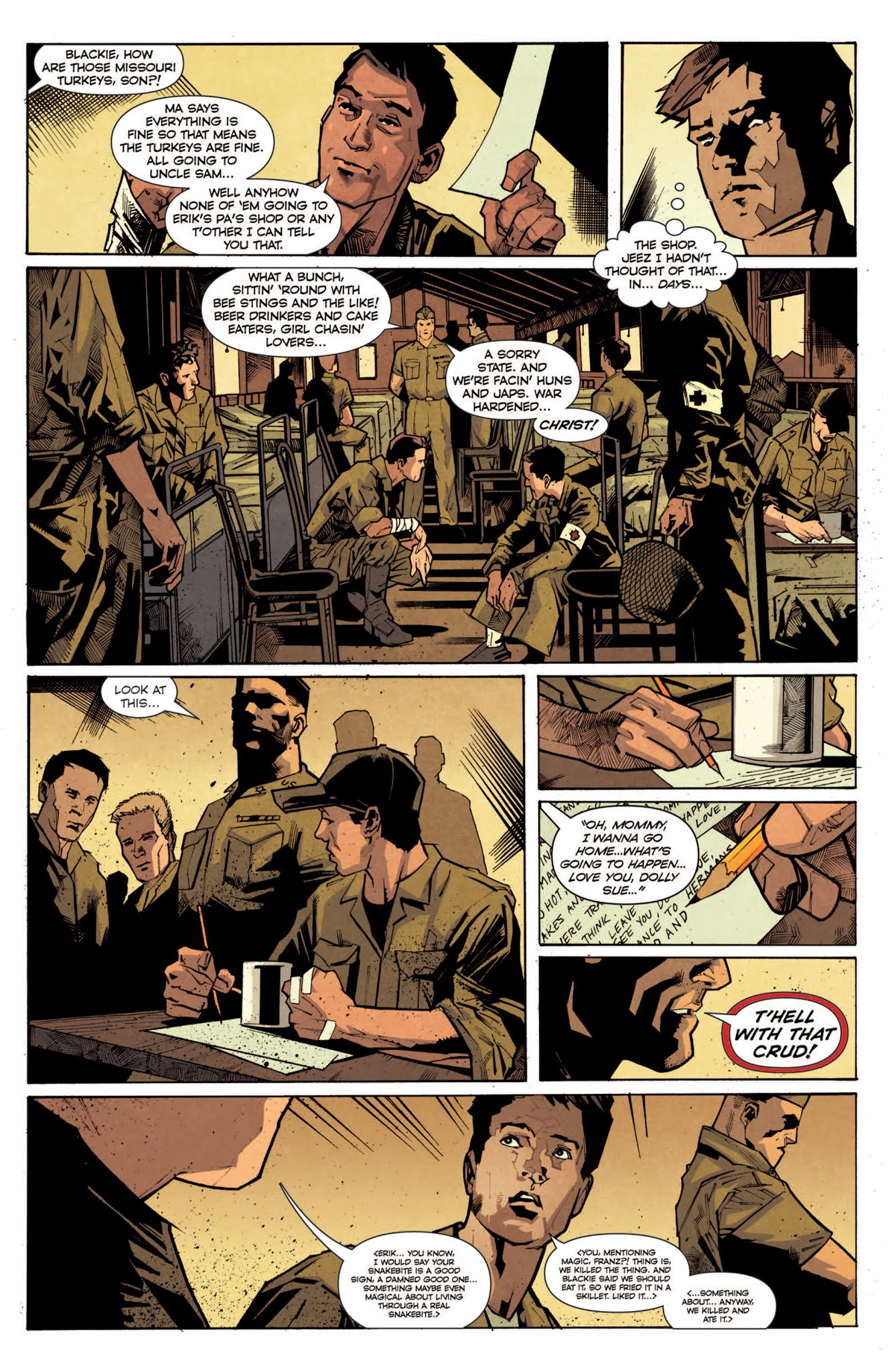 Read online Fever Ridge: A Tale of MacArthur's Jungle War comic -  Issue #1 - 9