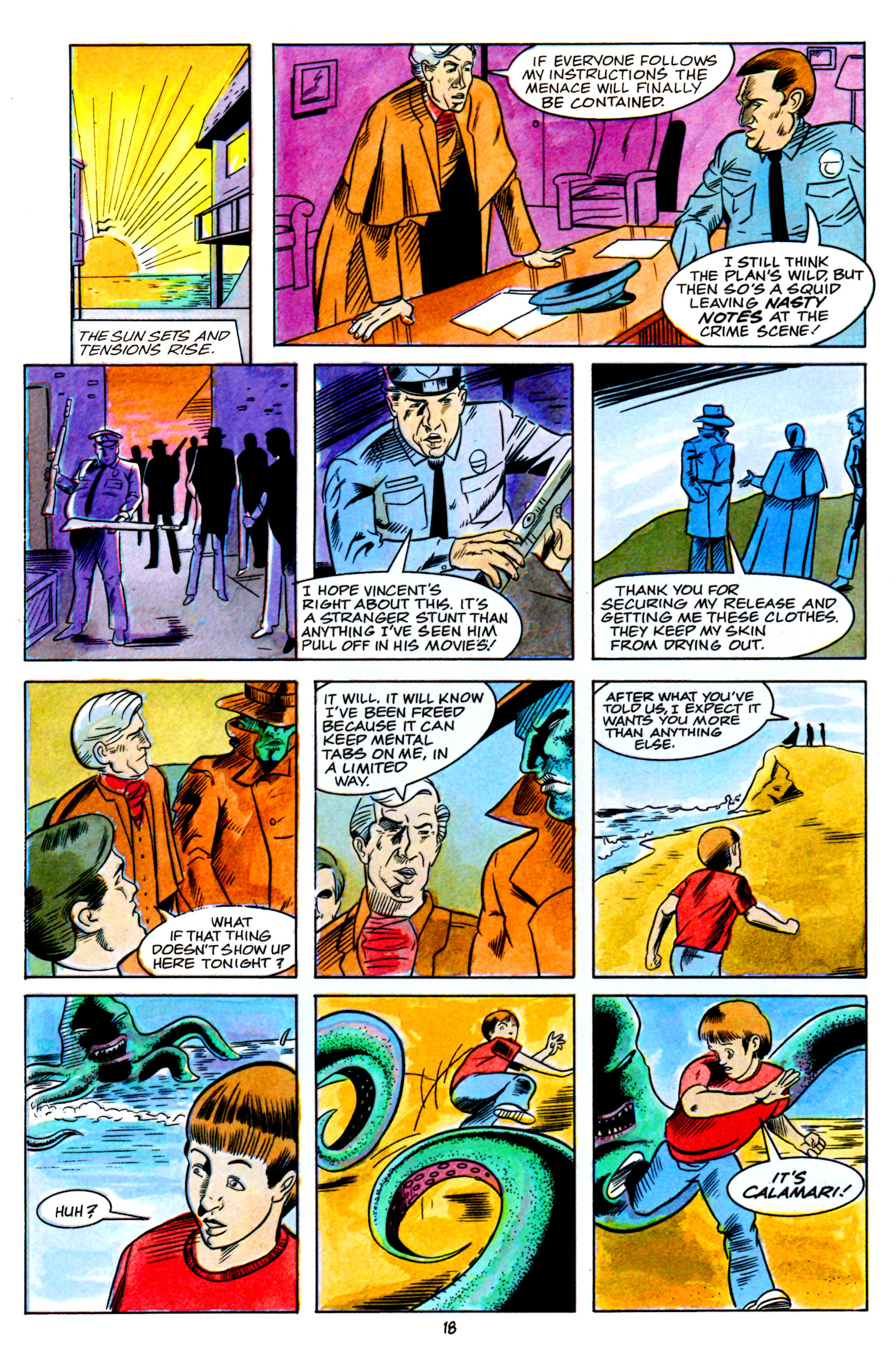 Read online Fright Night (1988) comic -  Issue #4 - 21