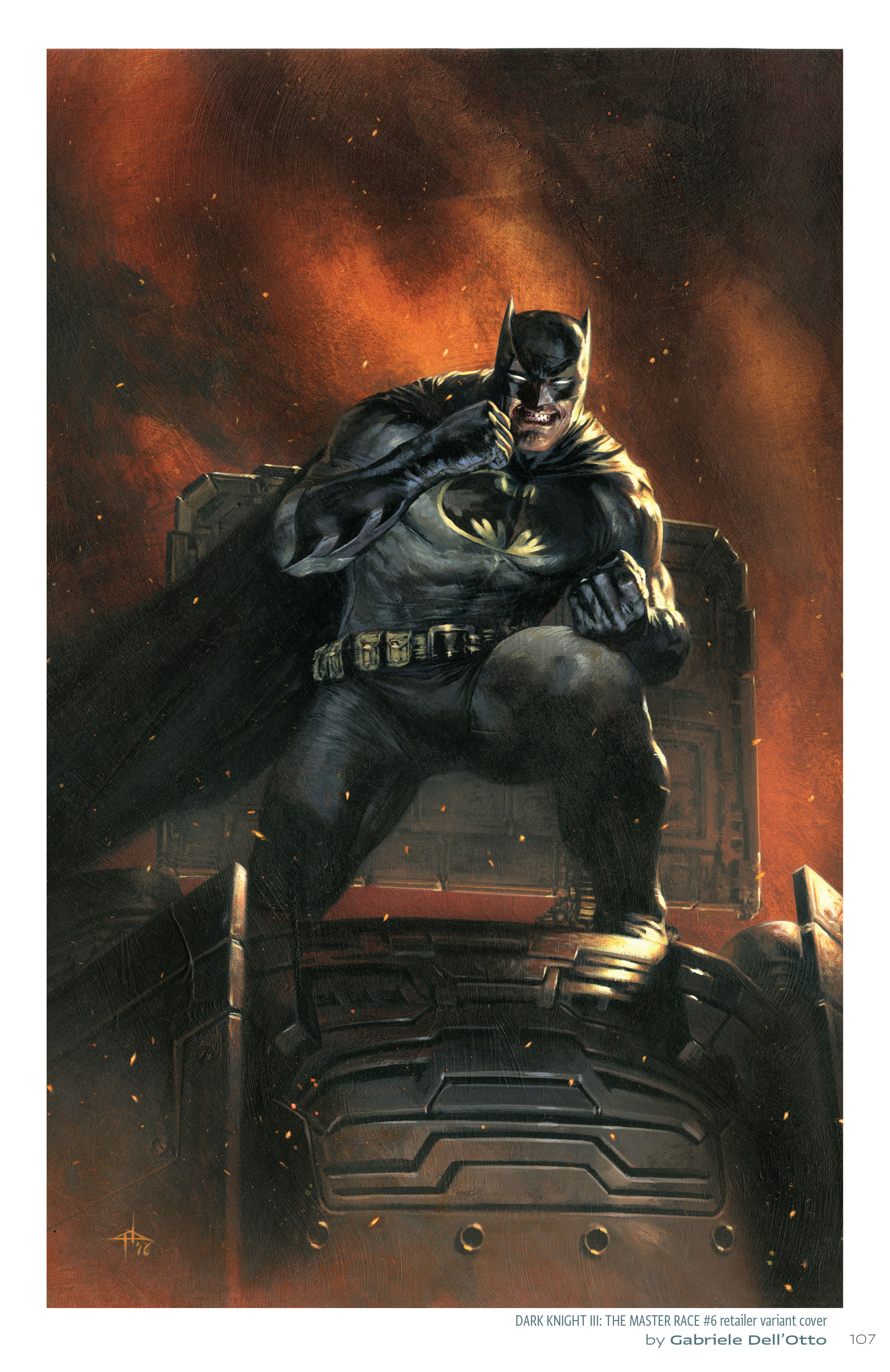 Read online Batman: The Dark Knight Master Race: The Covers Deluxe Edition comic -  Issue # TPB (Part 2) - 1