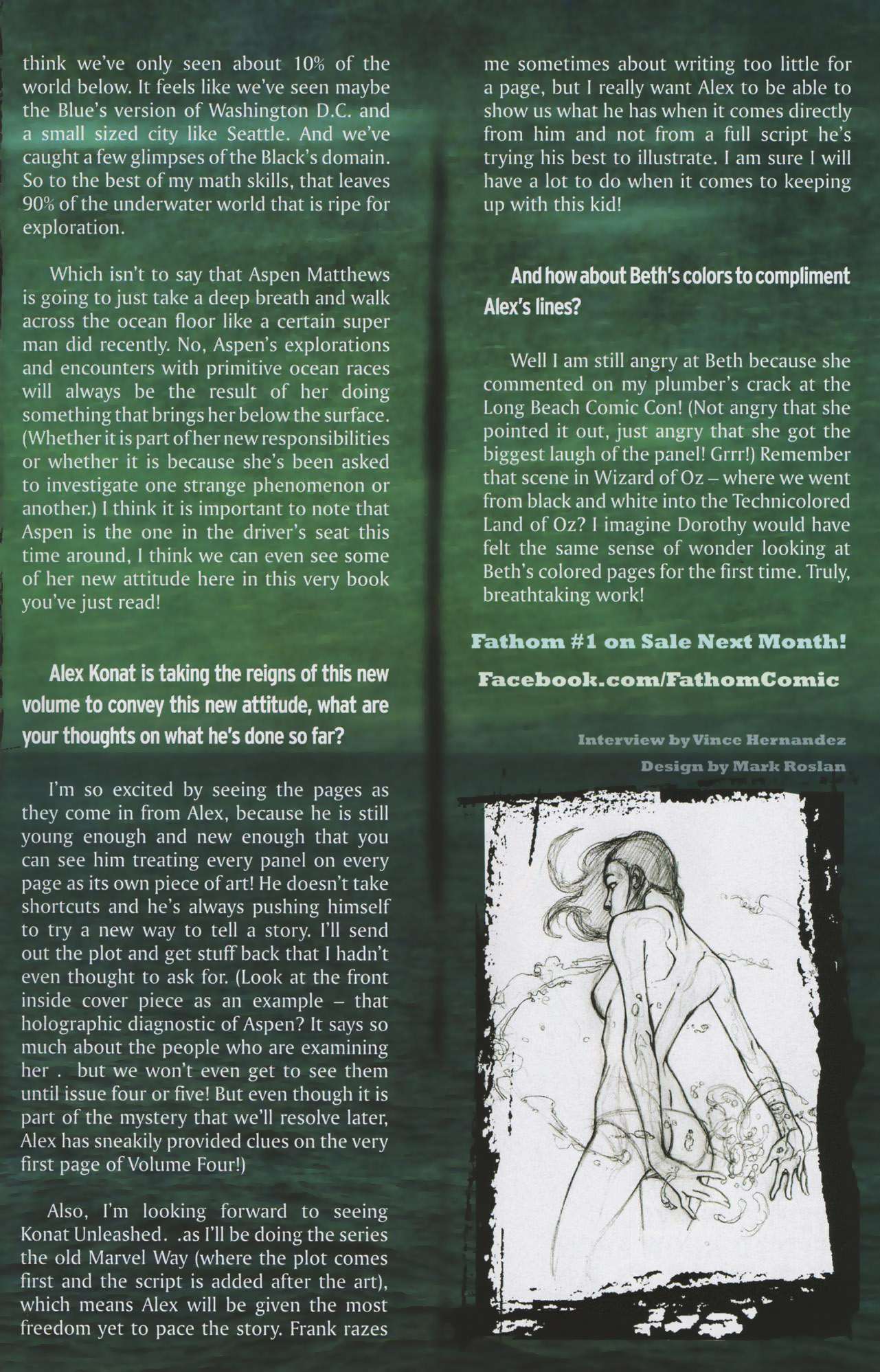 Read online Michael Turner's Fathom comic -  Issue #0 - 19