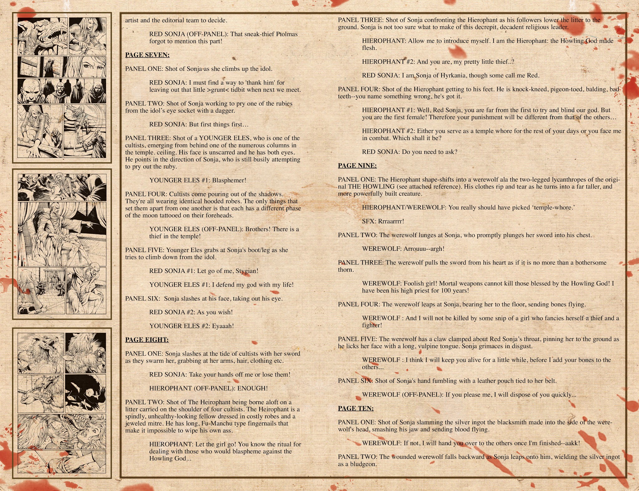 Read online Legends of Red Sonja comic -  Issue # TPB - 123