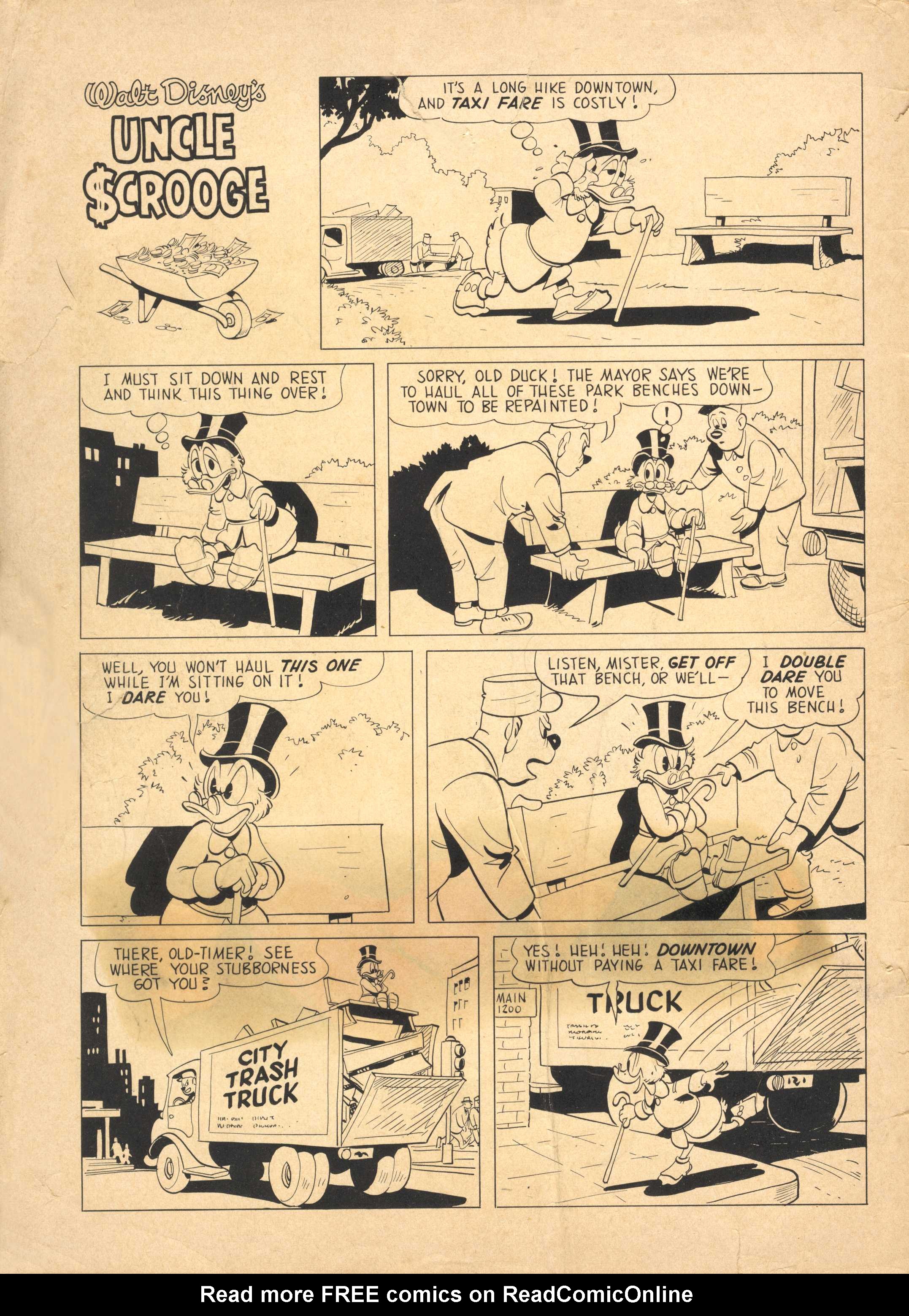 Read online Uncle Scrooge (1953) comic -  Issue #25 - 2