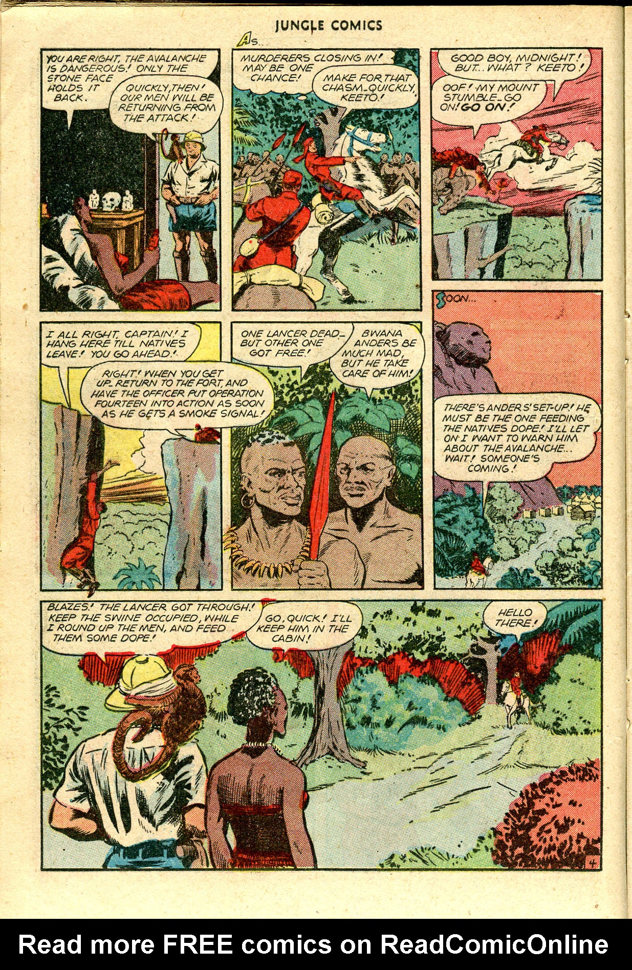 Read online Jungle Comics comic -  Issue #86 - 23