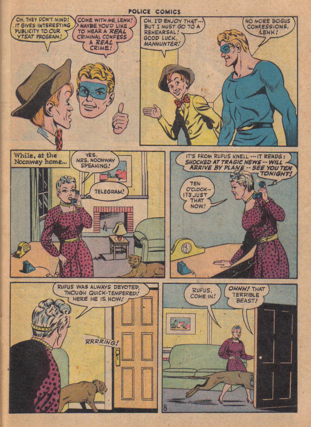 Read online Police Comics comic -  Issue #58 - 45