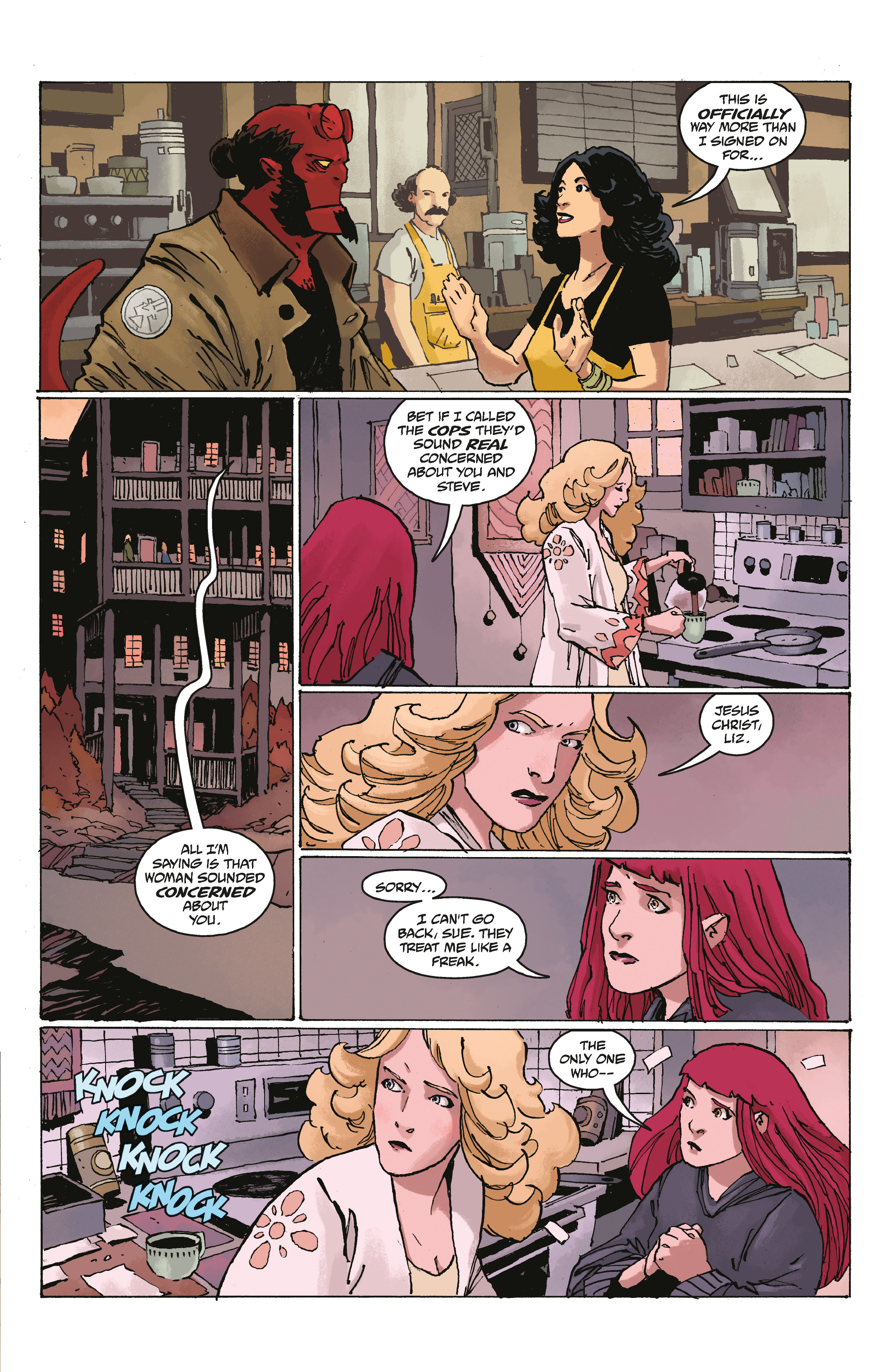 Read online Hellboy and the B.P.R.D.: Saturn Returns comic -  Issue #3 - 13