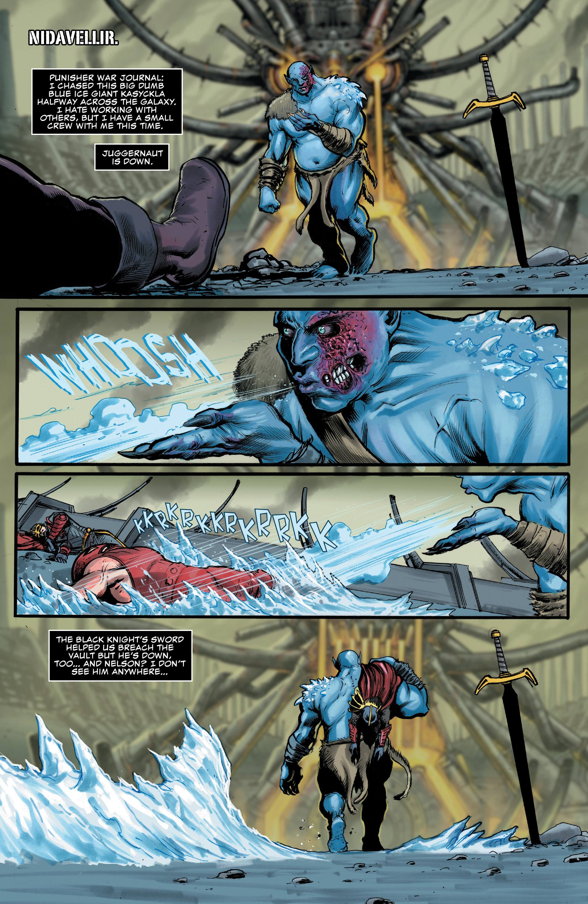 Read online Punisher Kill Krew comic -  Issue #5 - 3