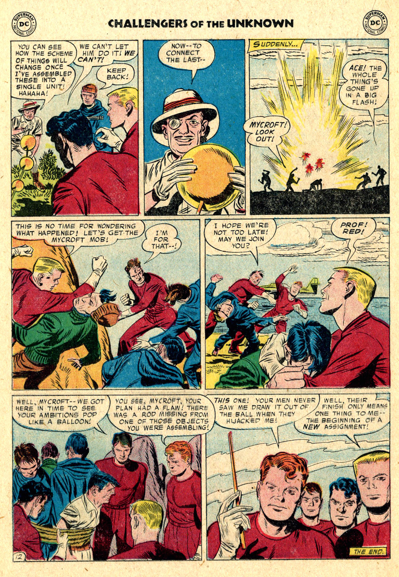 Challengers of the Unknown (1958) Issue #3 #3 - English 16