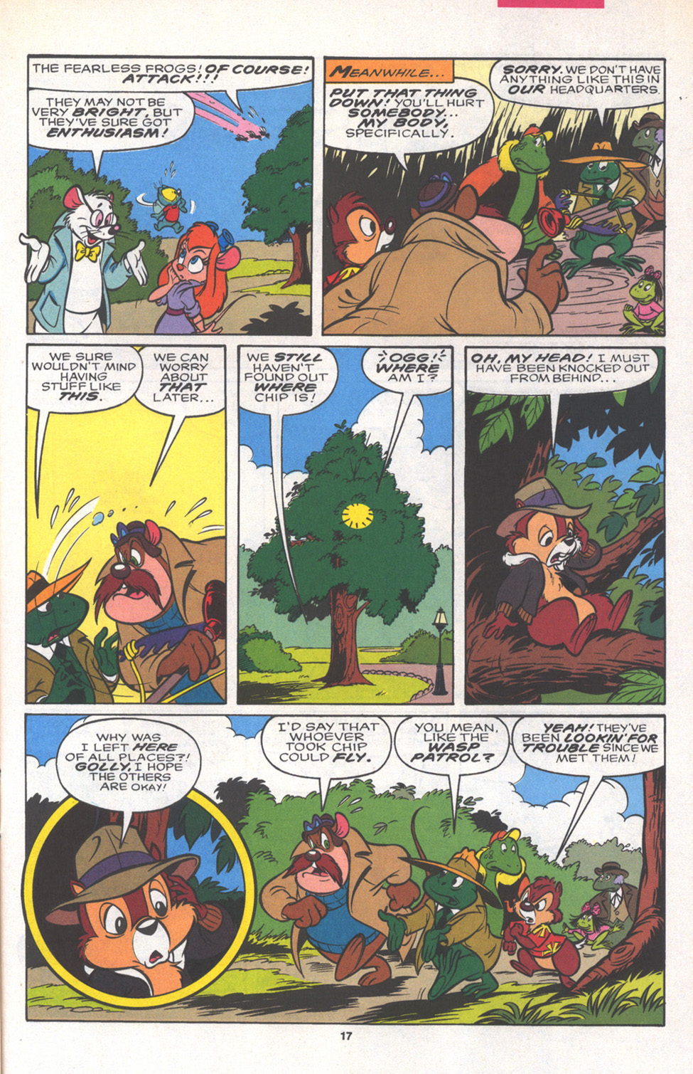 Read online Disney's Chip 'N Dale Rescue Rangers comic -  Issue #16 - 23