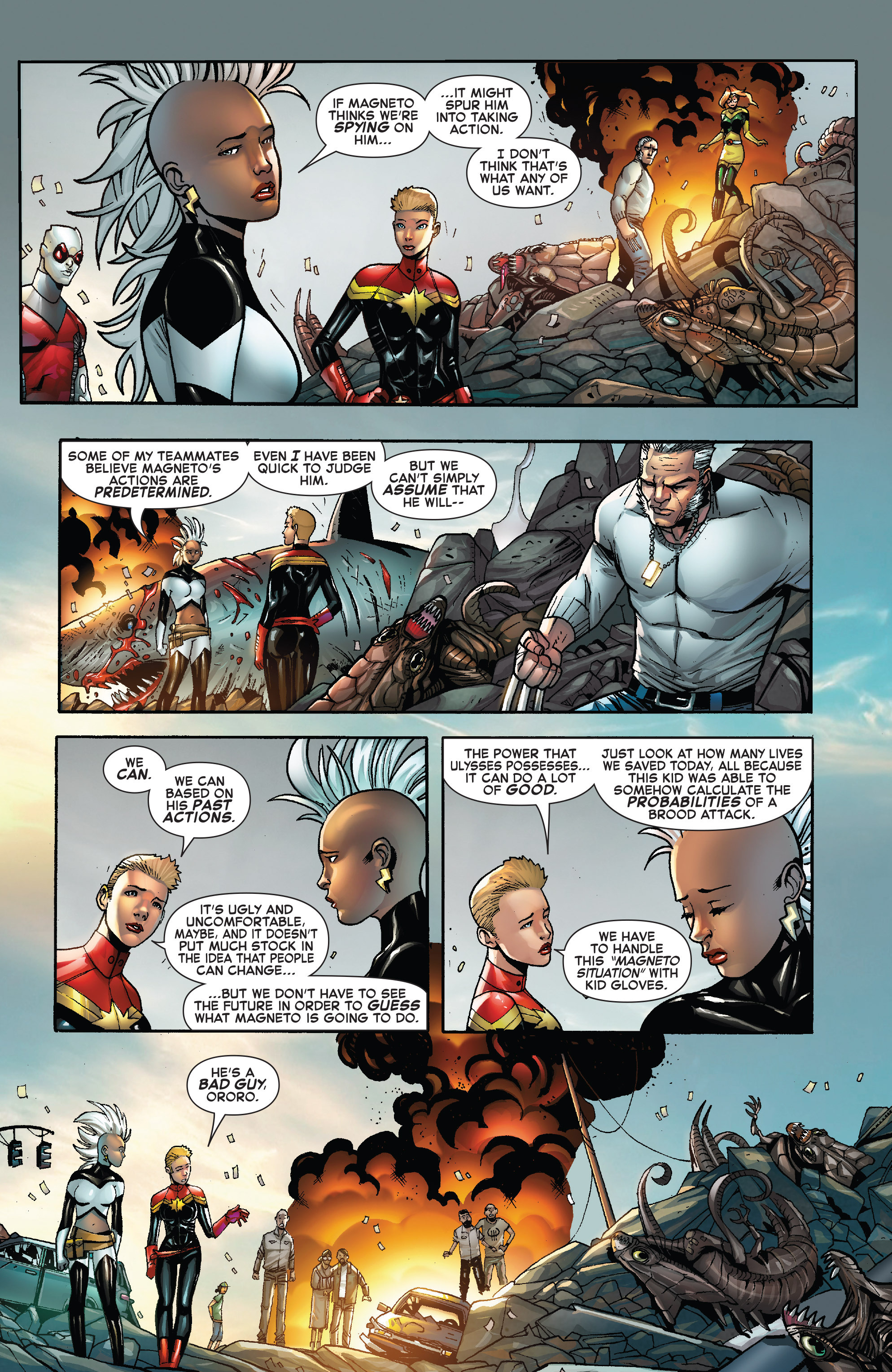 Read online Civil War II: X-Men comic -  Issue #2 - 6