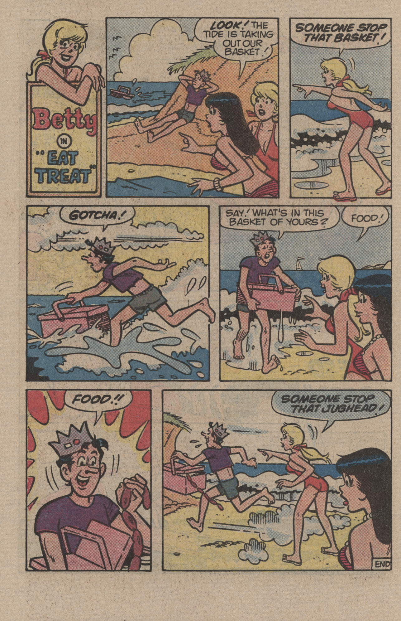 Read online Archie's Joke Book Magazine comic -  Issue #287 - 6