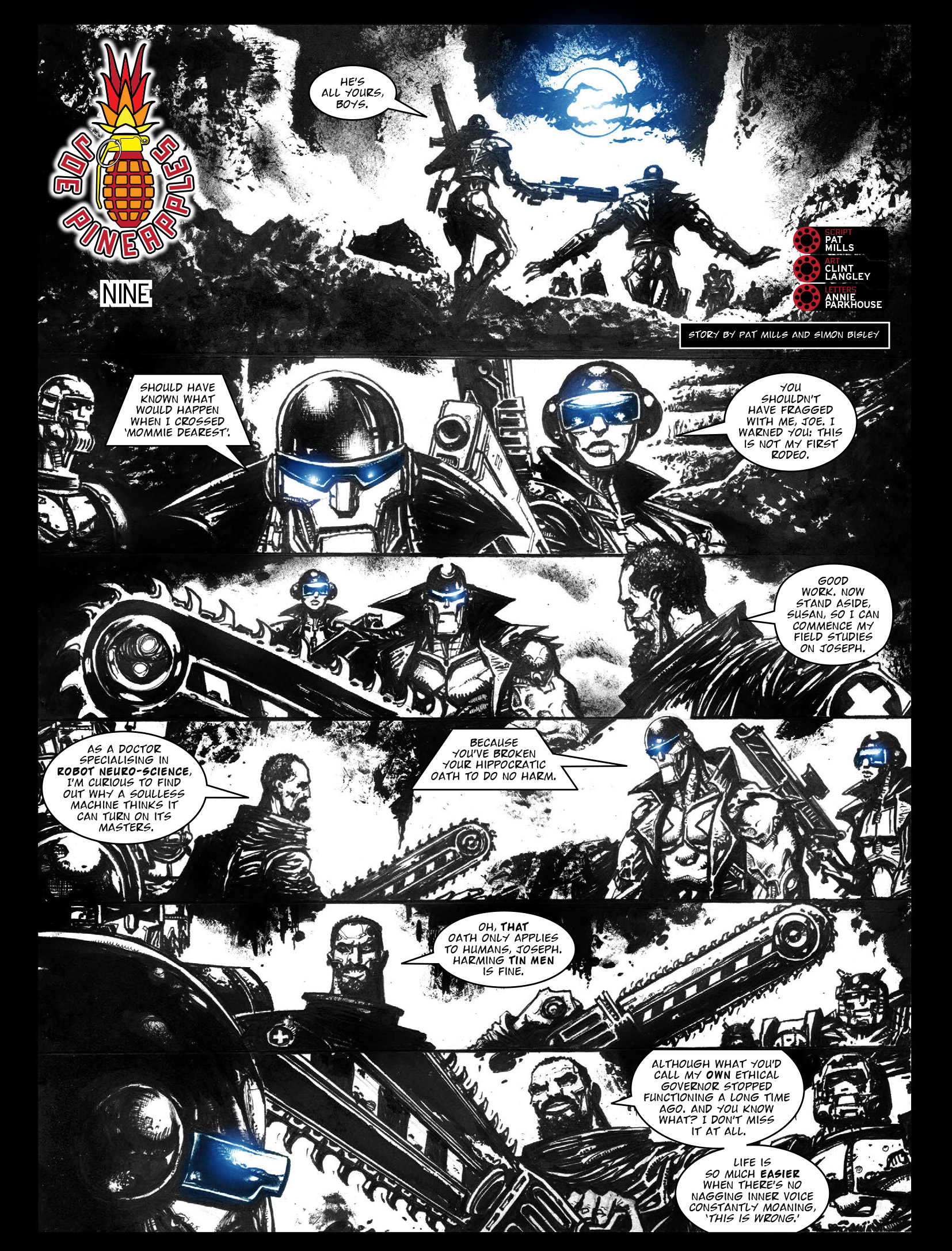 Read online 2000 AD comic -  Issue #2320 - 9