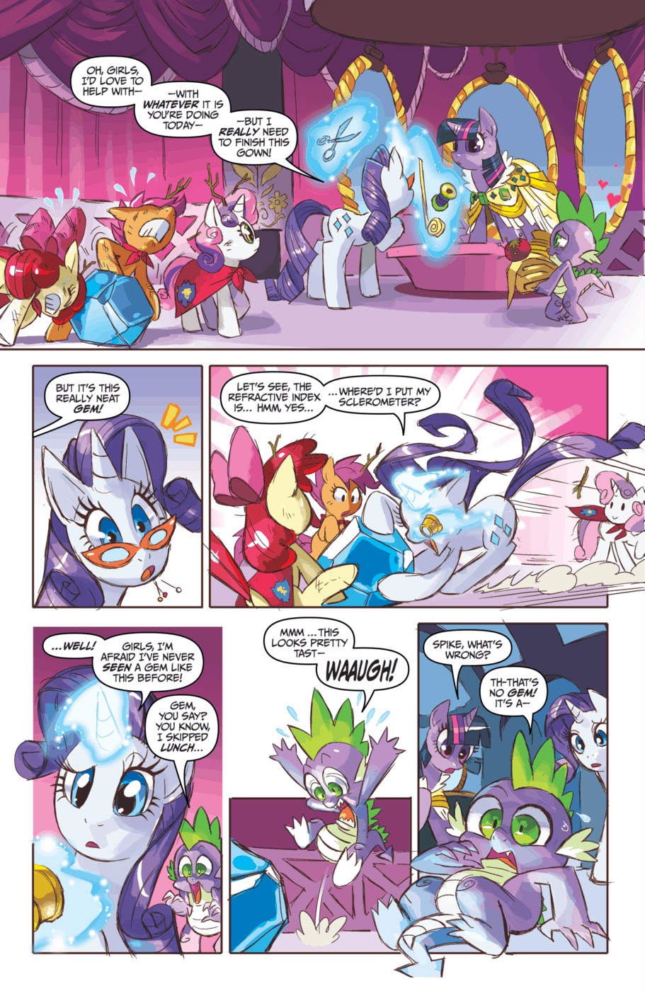 Read online My Little Pony Micro-Series comic -  Issue #7 - 7