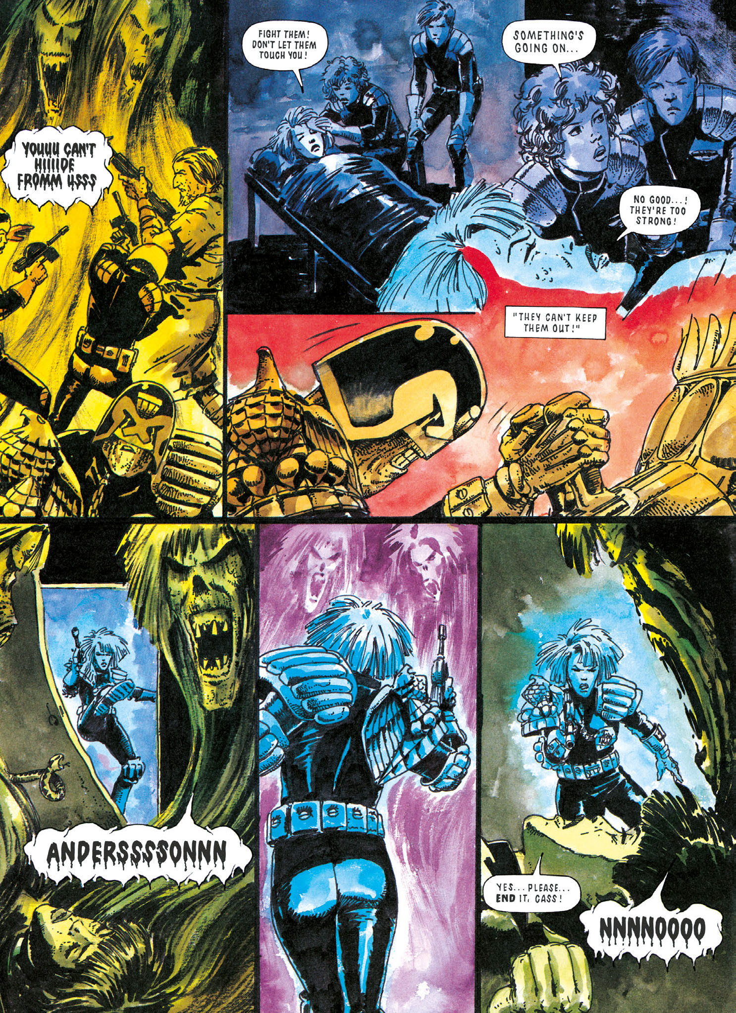 Read online Essential Judge Dredd: Necropolis comic -  Issue # TPB (Part 2) - 87