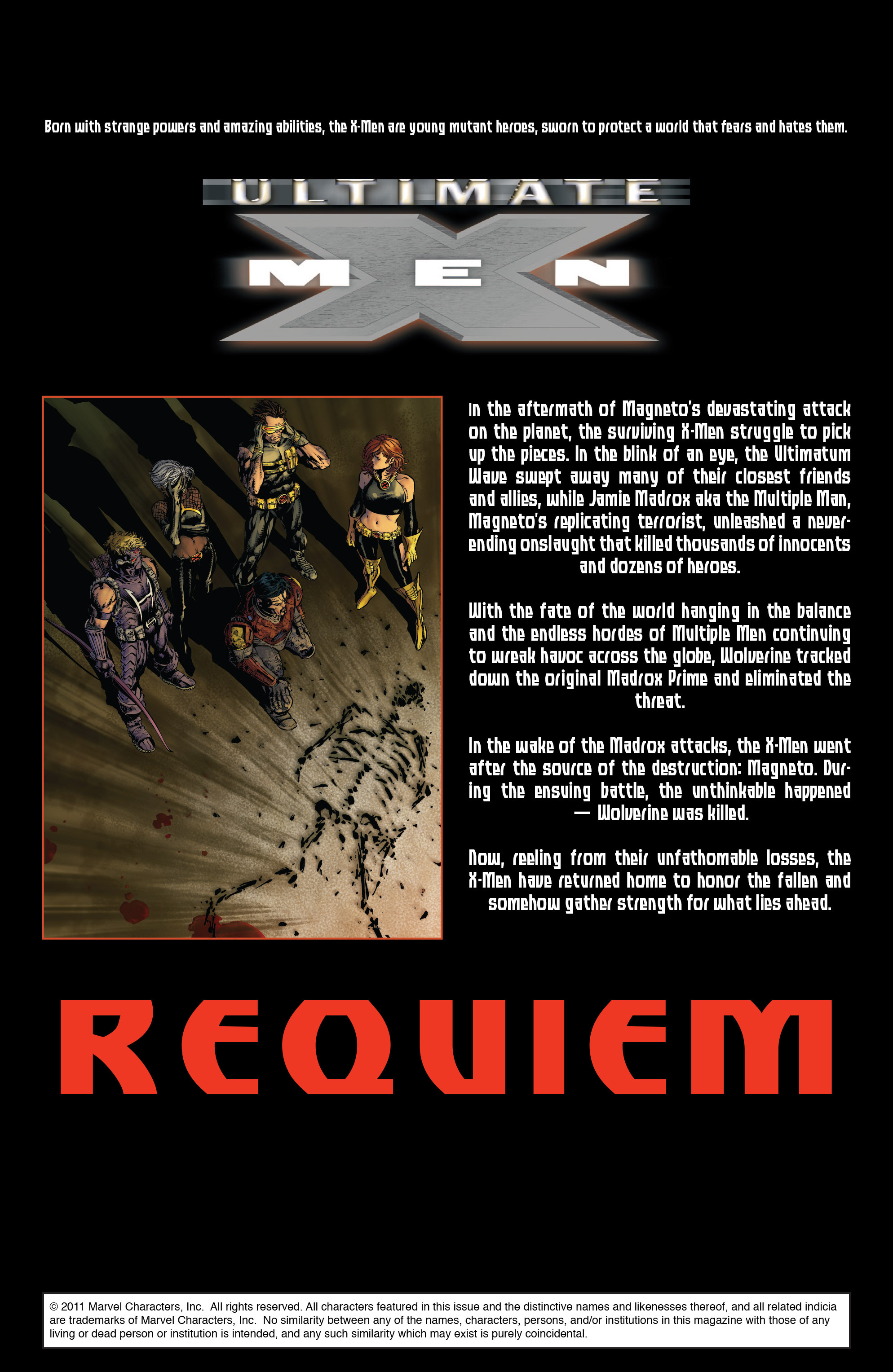 Read online Ultimatum: Requiem comic -  Issue # TPB - 95