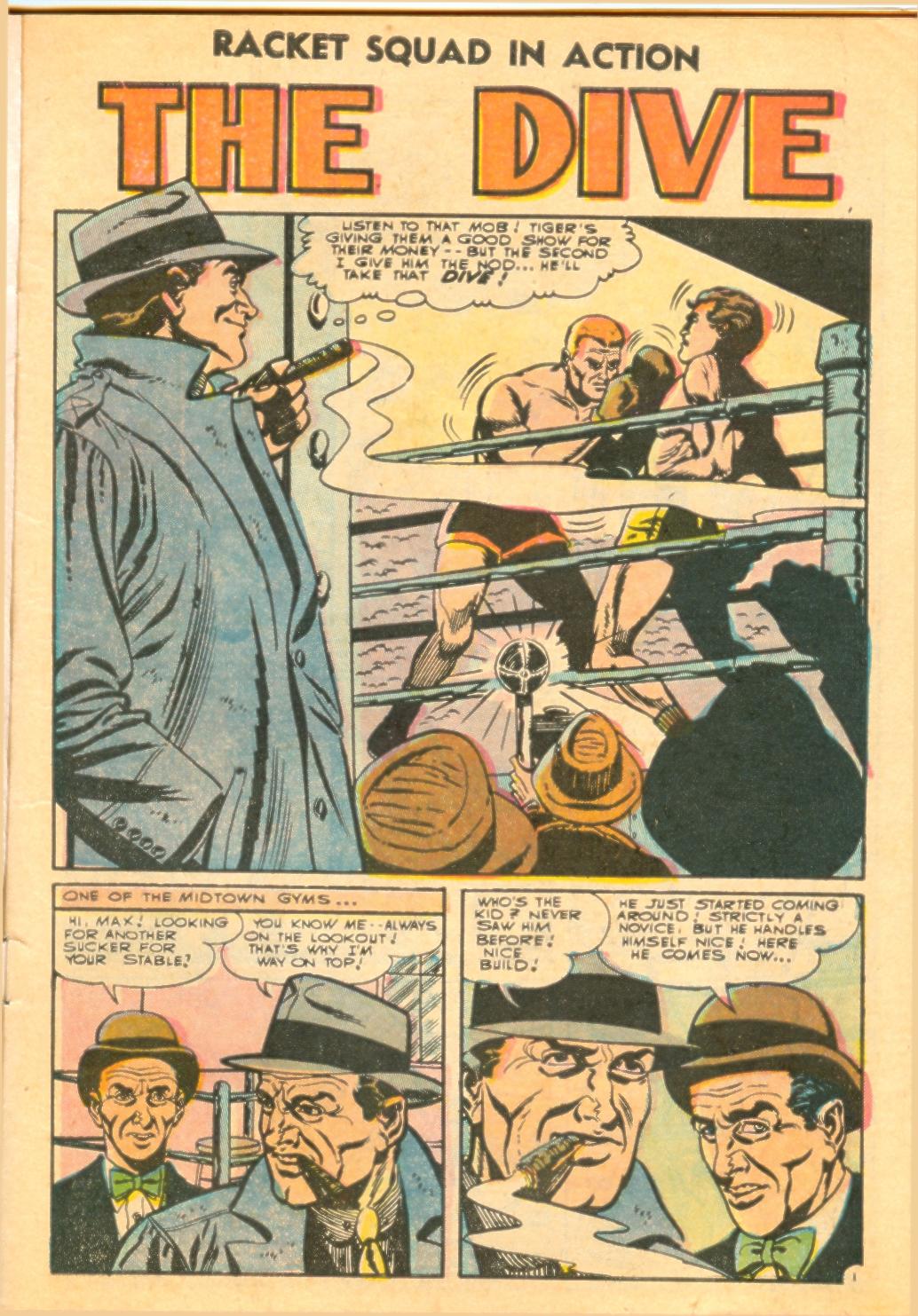 Read online Racket Squad in Action comic -  Issue #19 - 3