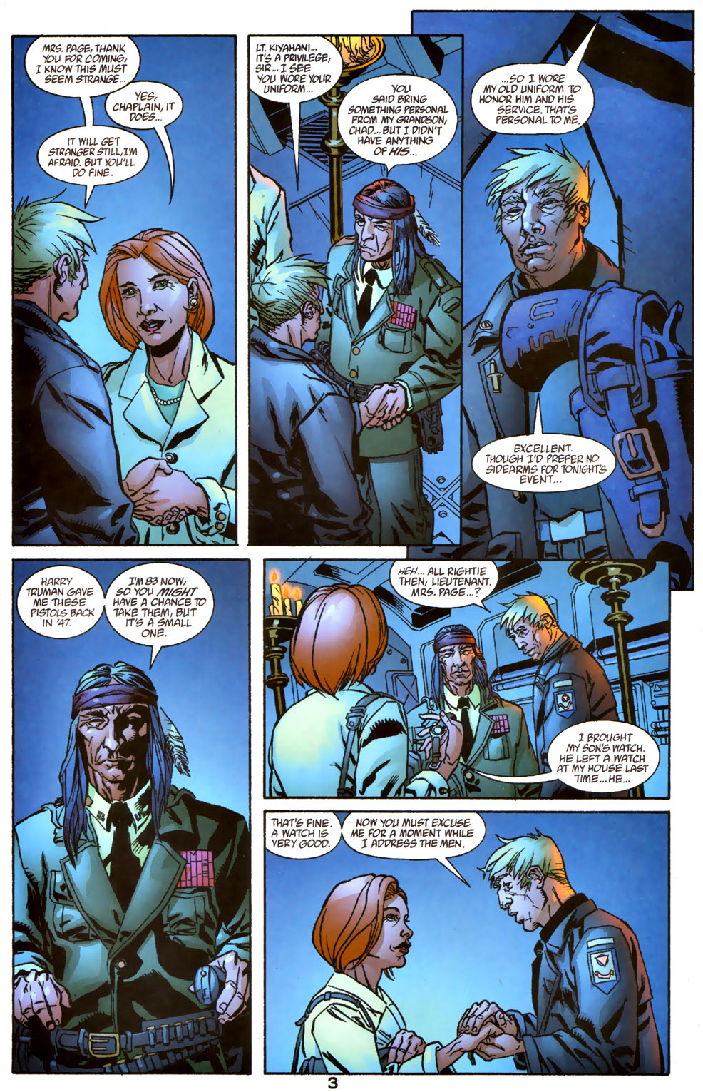 Read online Human Defense Corps comic -  Issue #4 - 4