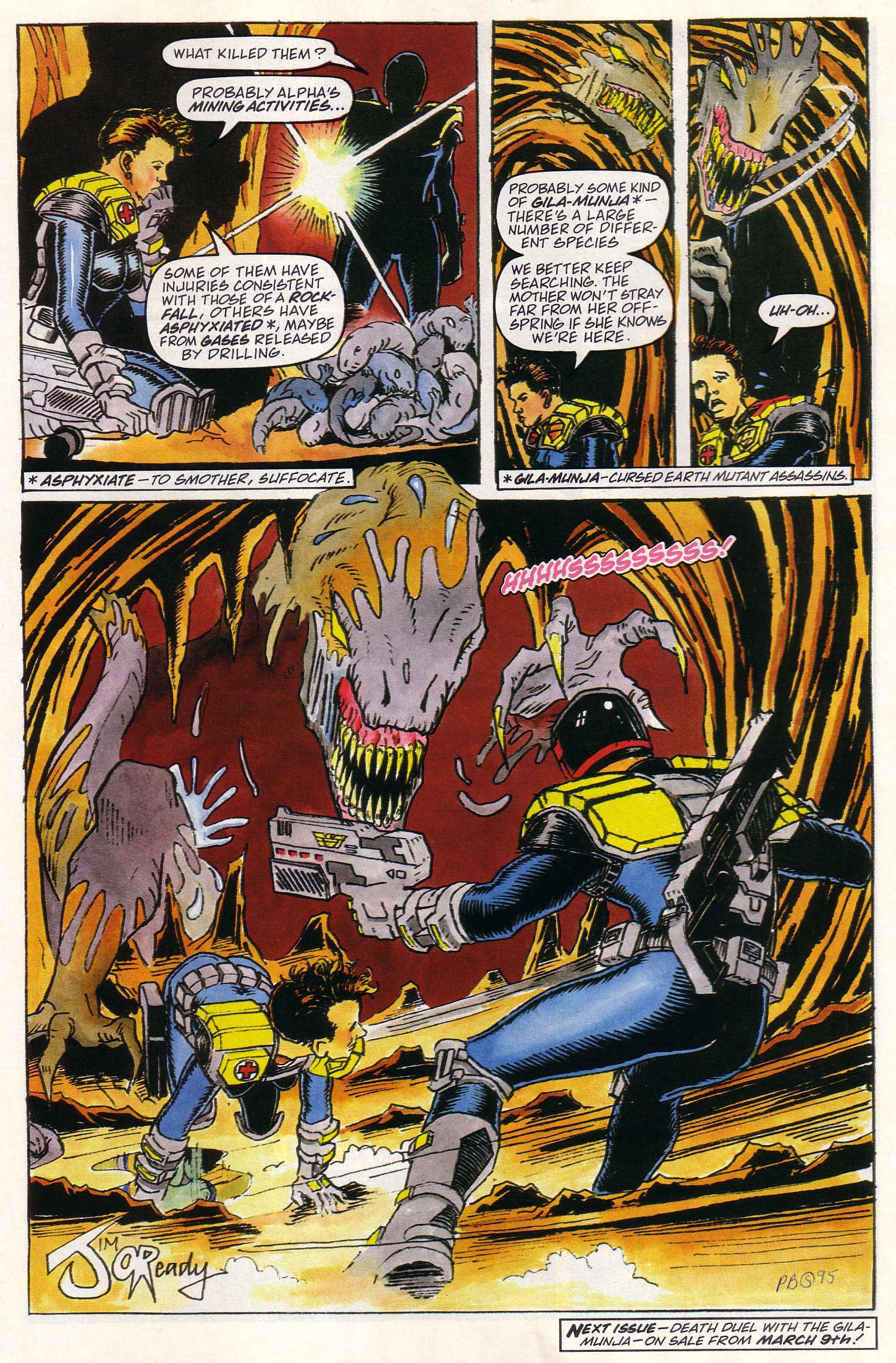 Read online Judge Dredd Lawman of the Future comic -  Issue #17 - 12