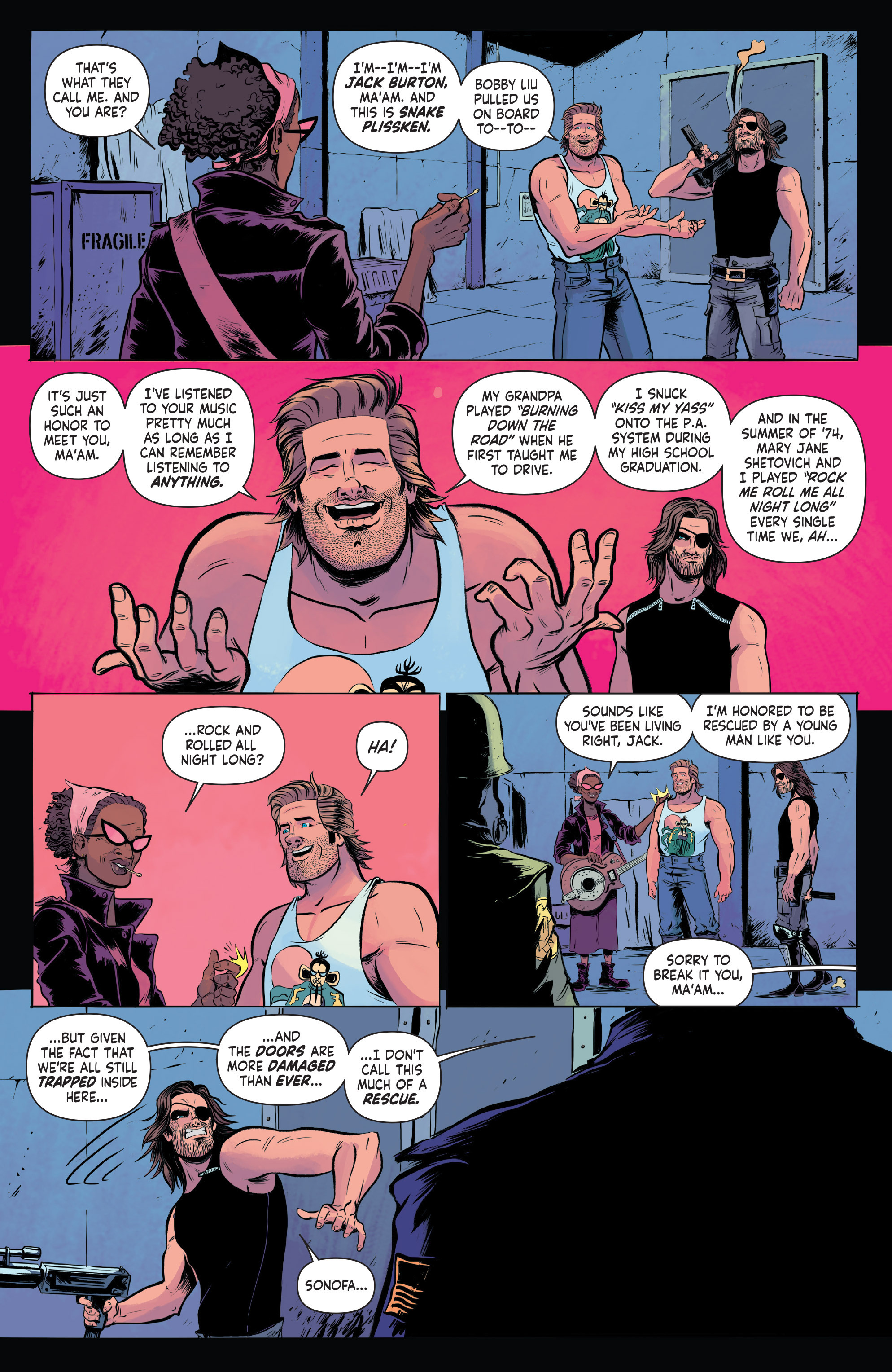 Read online Big Trouble in Little China/Escape From New York comic -  Issue #2 - 18