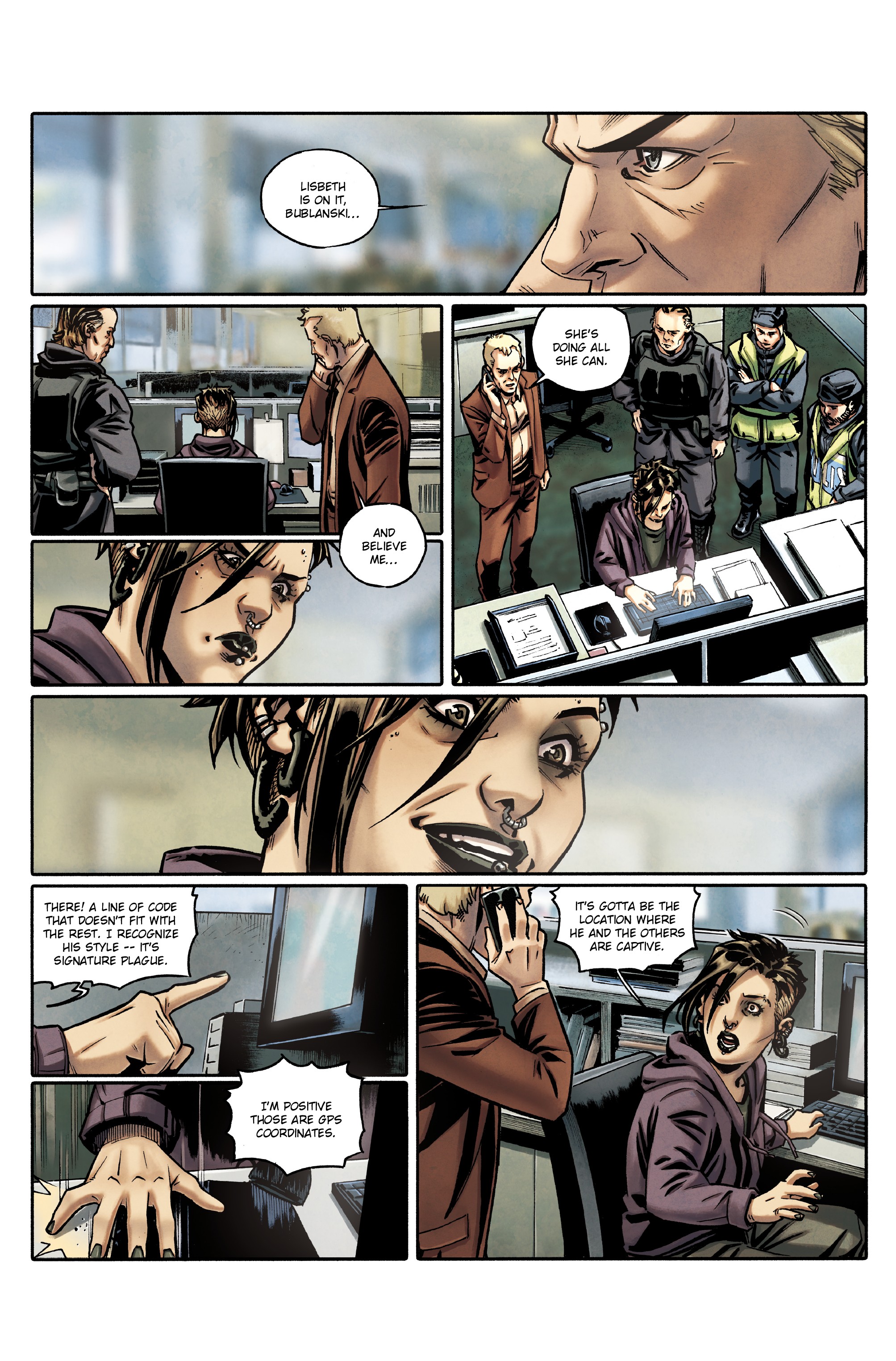 Read online Millennium: The Girl Who Danced With Death comic -  Issue #3 - 44
