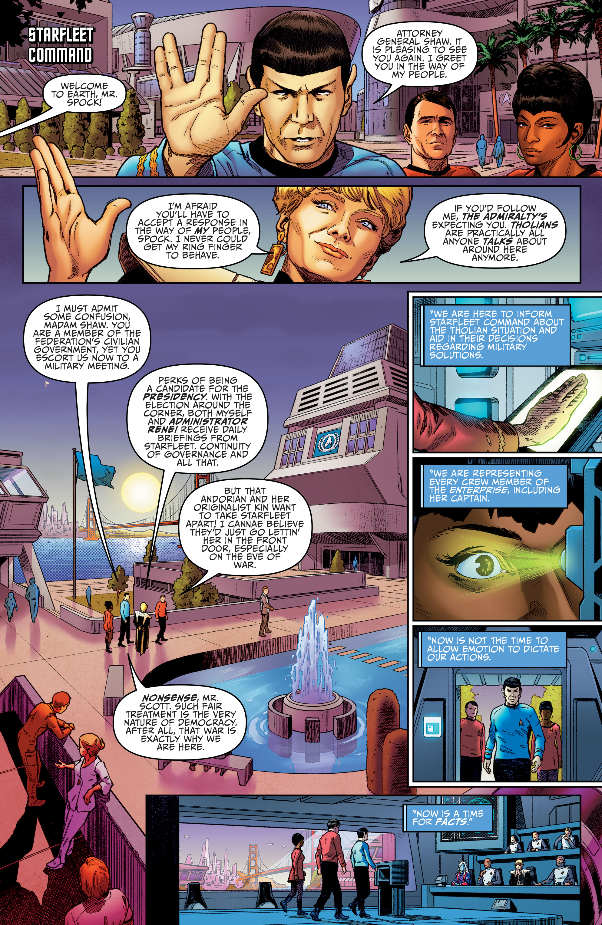 Read online Star Trek: Year Five comic -  Issue #22 - 7