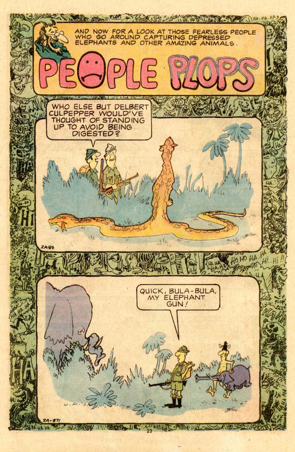 Read online Plop! comic -  Issue #6 - 24