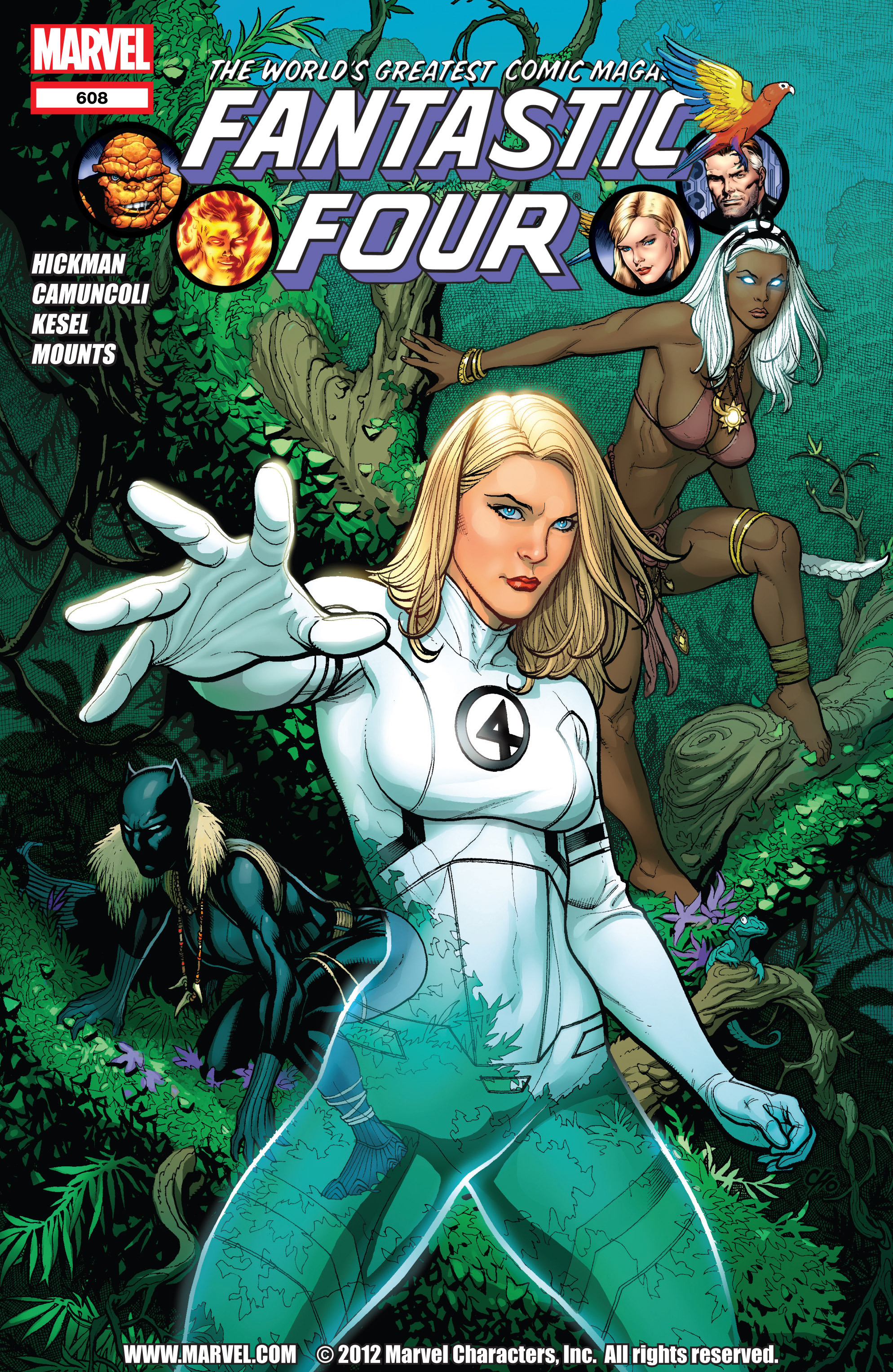 Read online Fantastic Four (1961) comic -  Issue #608 - 1