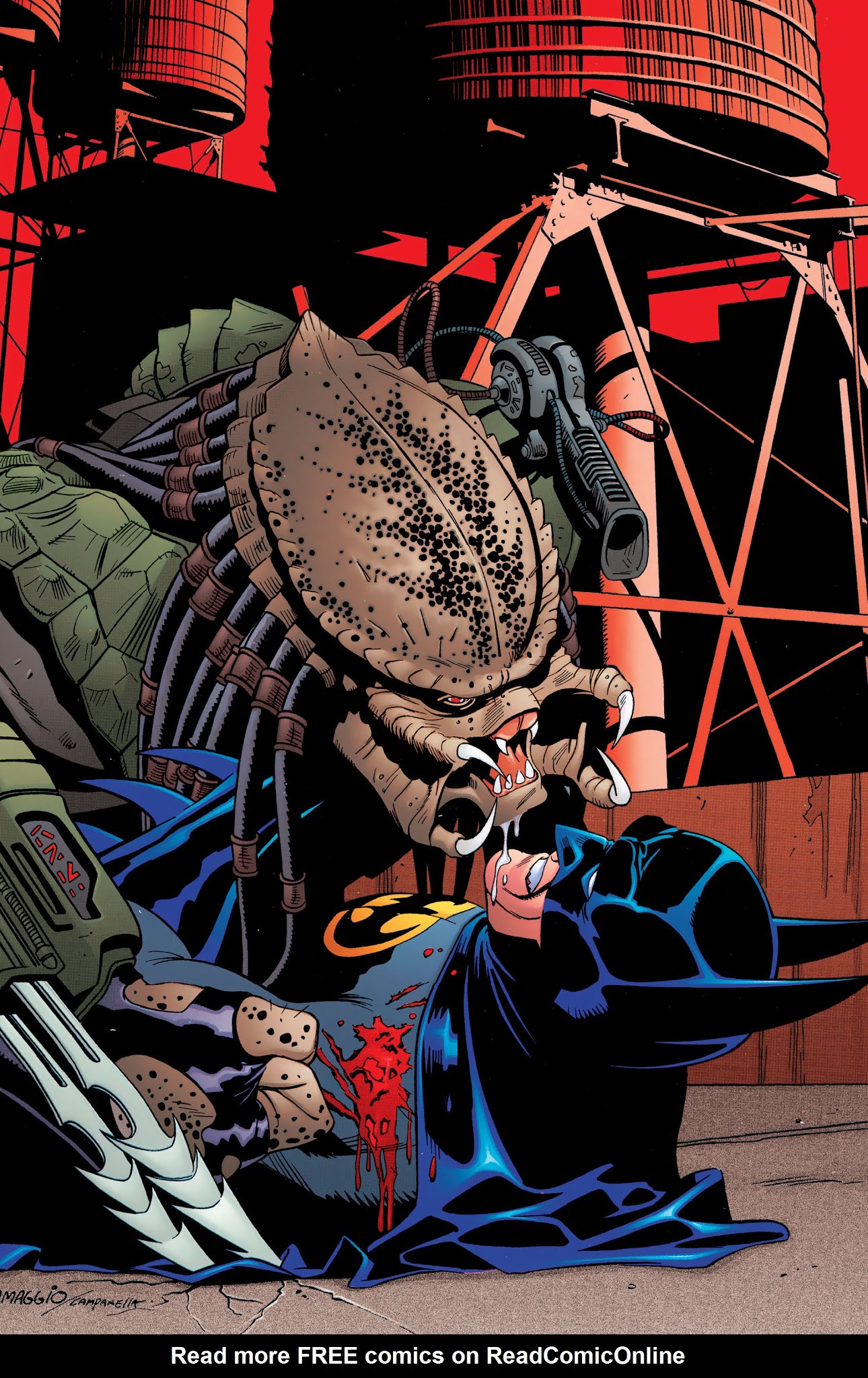 Read online DC Comics/Dark Horse Comics: Batman vs. Predator comic -  Issue # TPB (Part 3) - 42